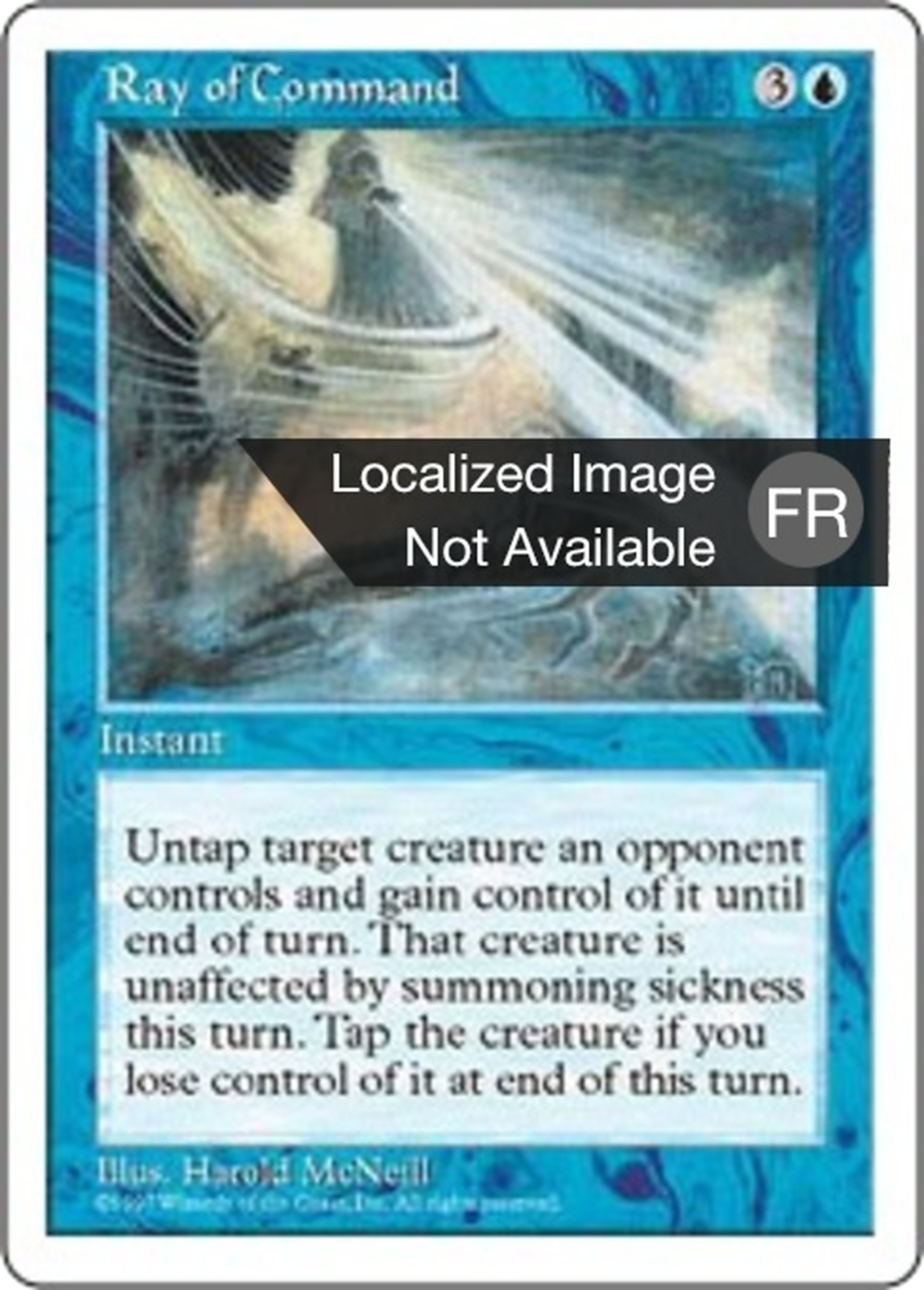 Rayon de commandement — Fifth Edition — Magic: The Gathering