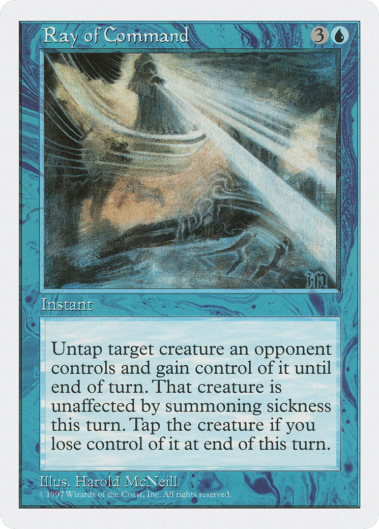 Ray of Command — Fifth Edition — Magic: The Gathering