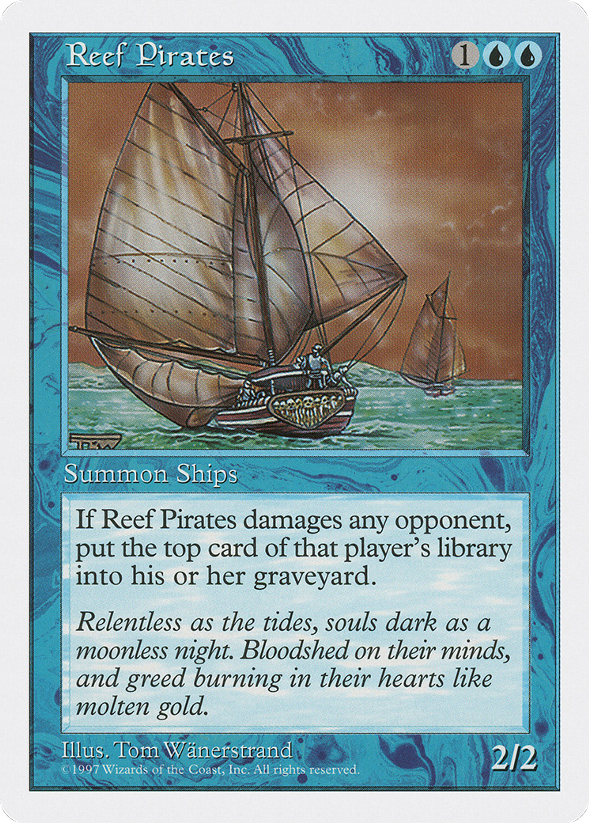 Reef Pirates — Fifth Edition — Magic: The Gathering
