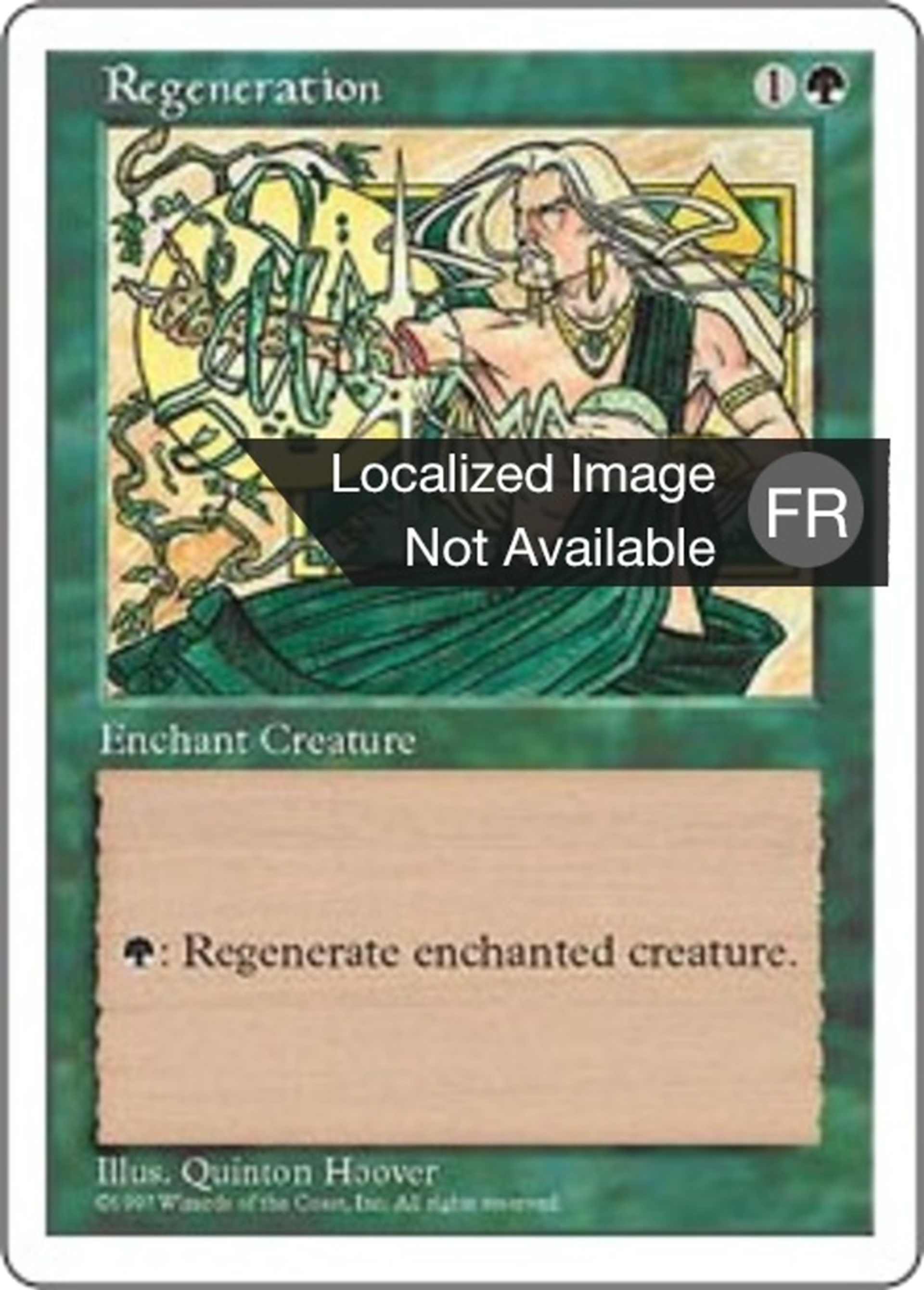 Régénération — Fifth Edition — Magic: The Gathering