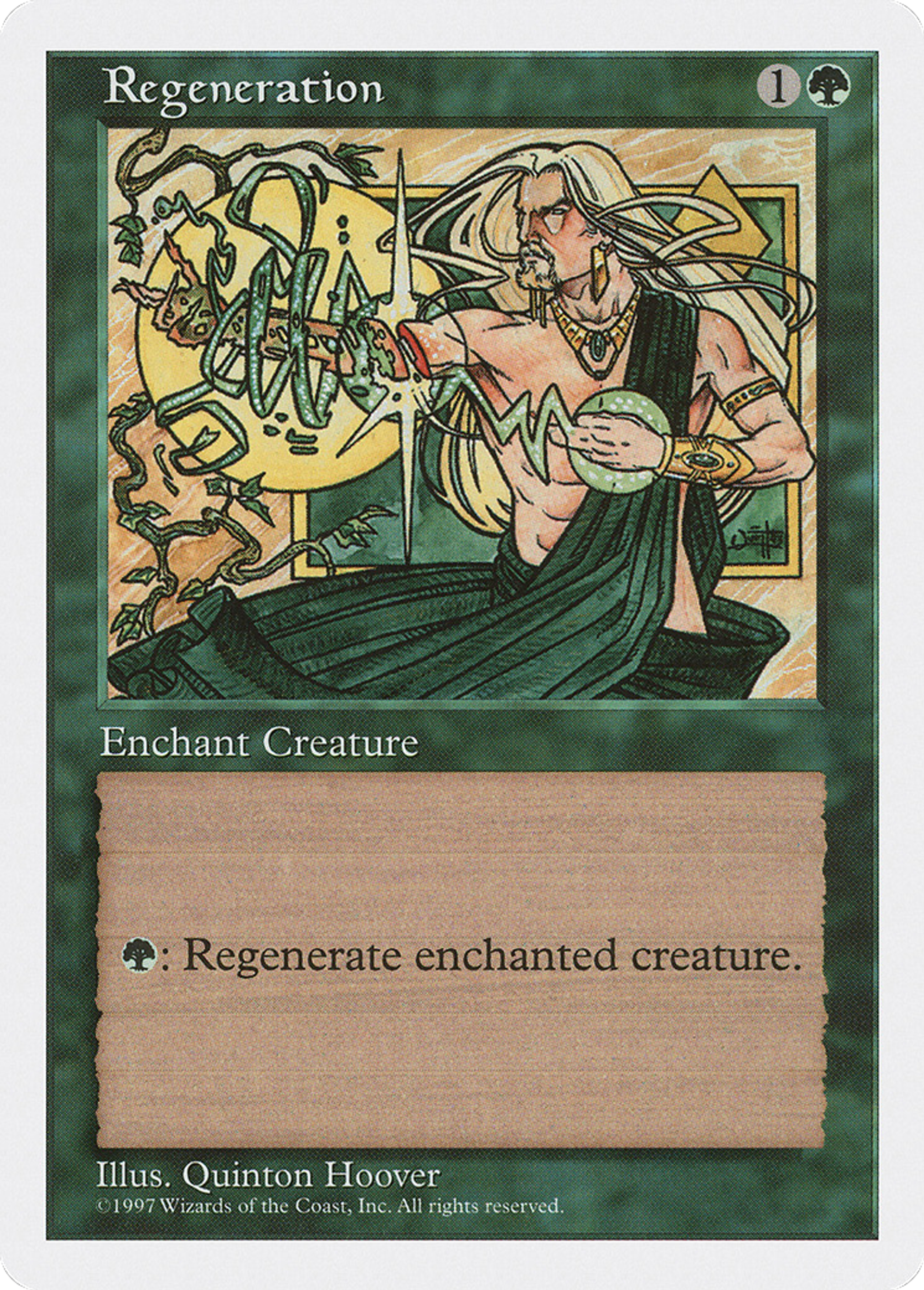 Regeneration — Fifth Edition — Magic: The Gathering
