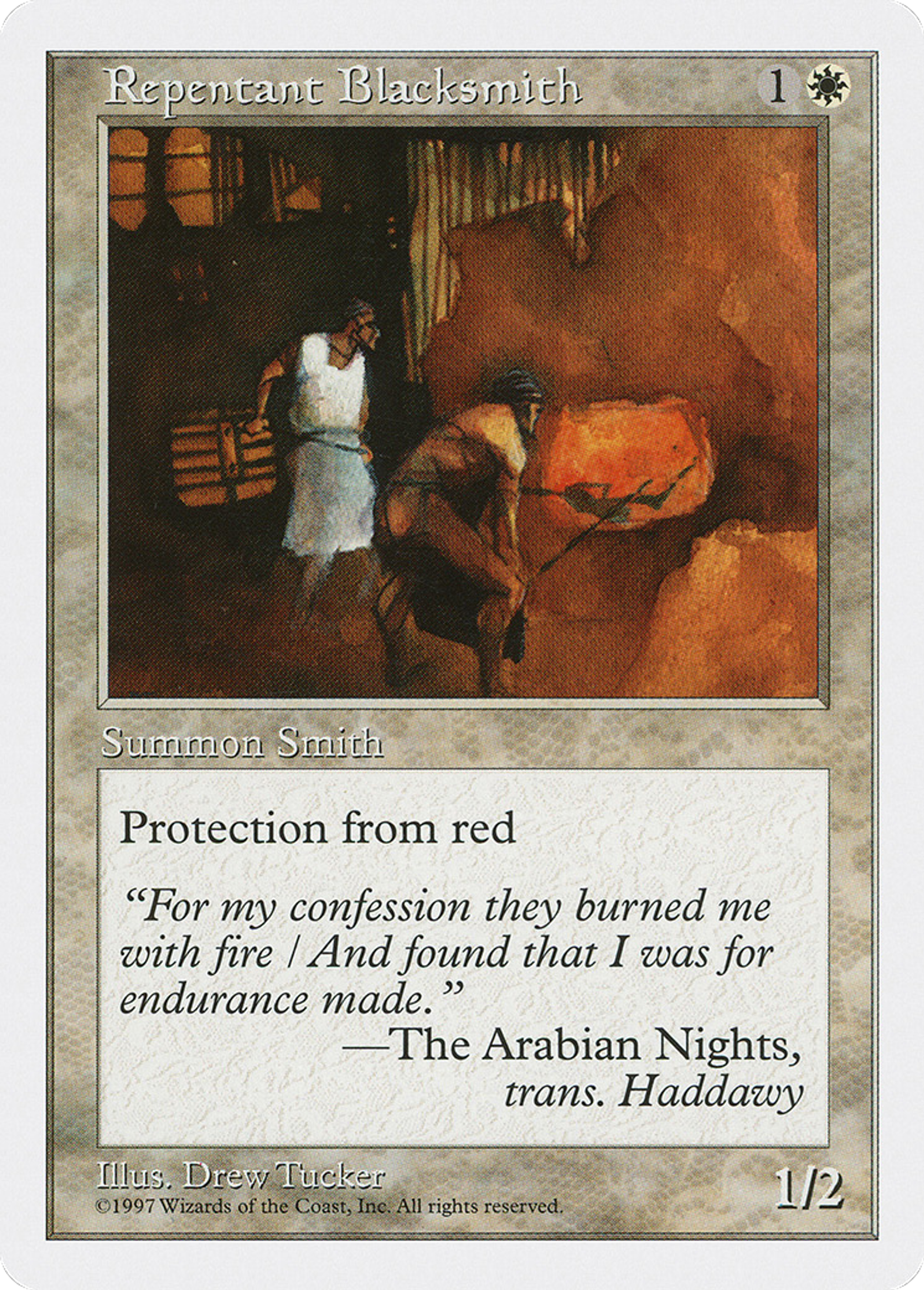 Repentant Blacksmith — Fifth Edition — Magic: The Gathering