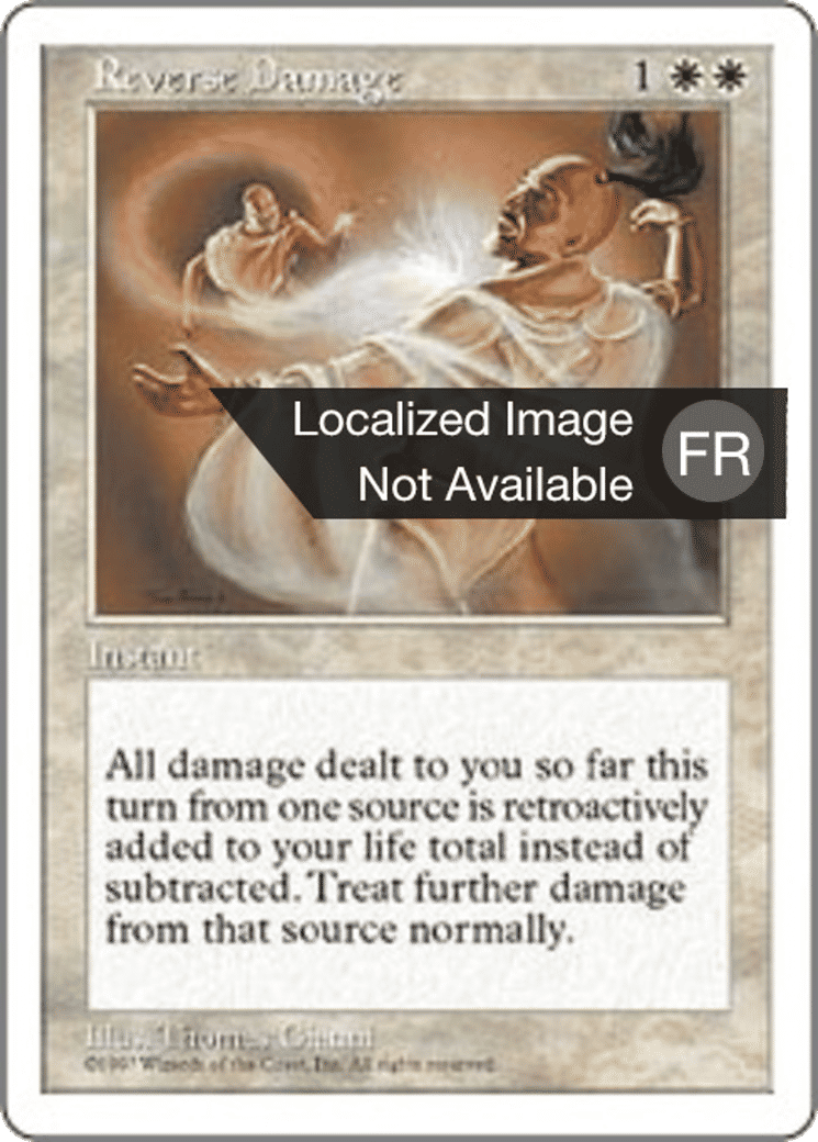 Inversion des dégâts — Fifth Edition — Magic: The Gathering
