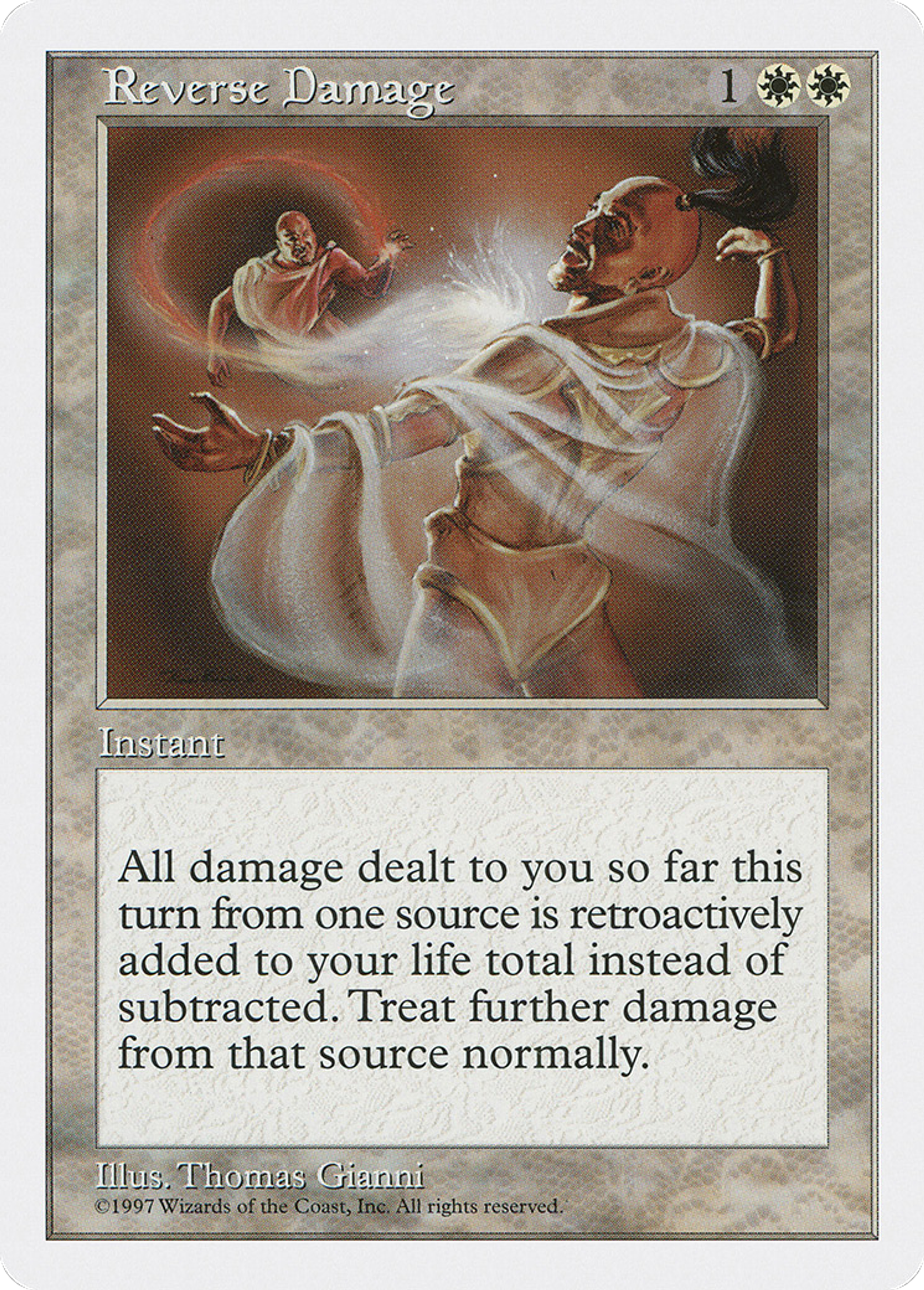 Reverse Damage — Fifth Edition — Magic: The Gathering