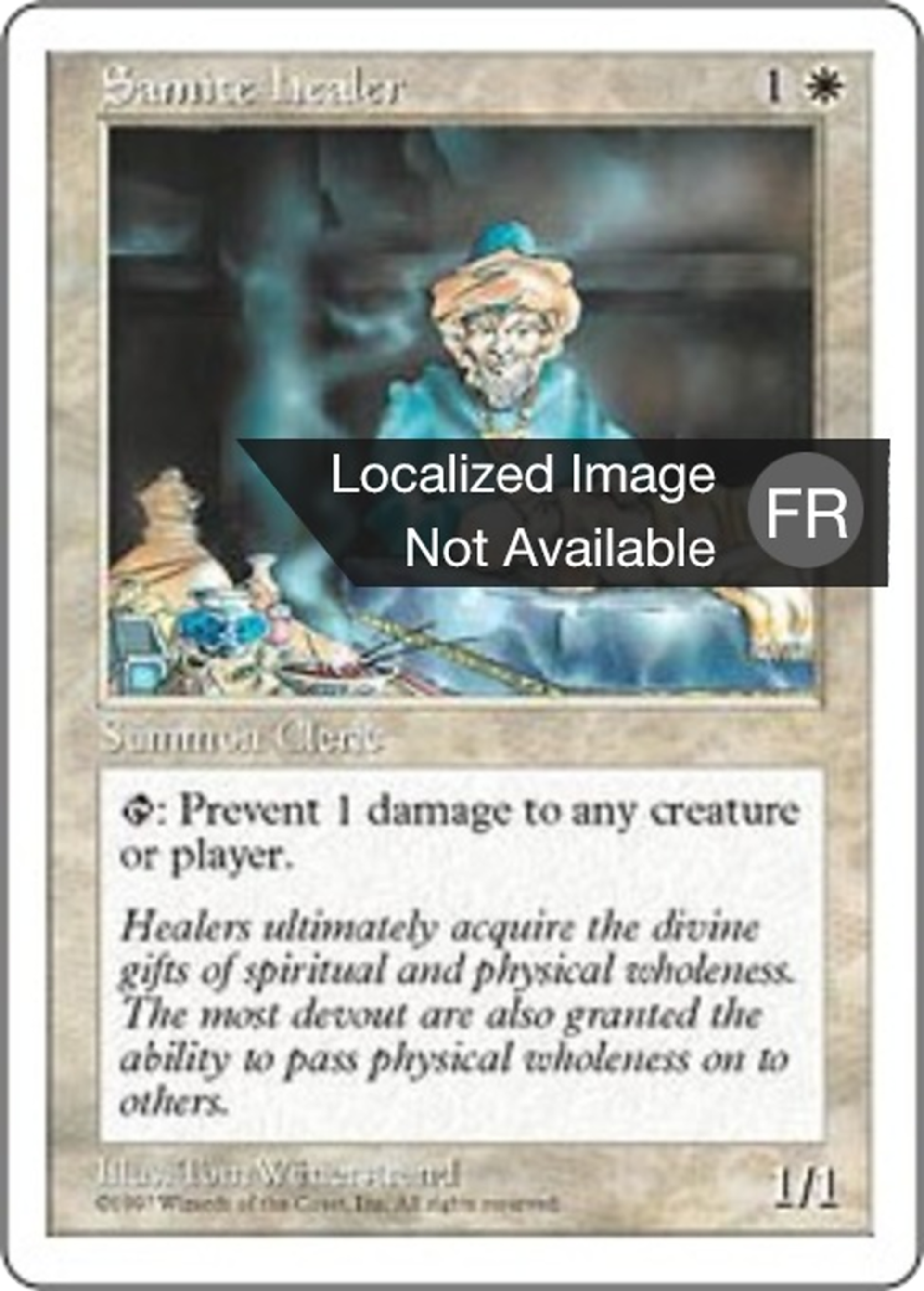 Guérisseur sanctif — Fifth Edition — Magic: The Gathering