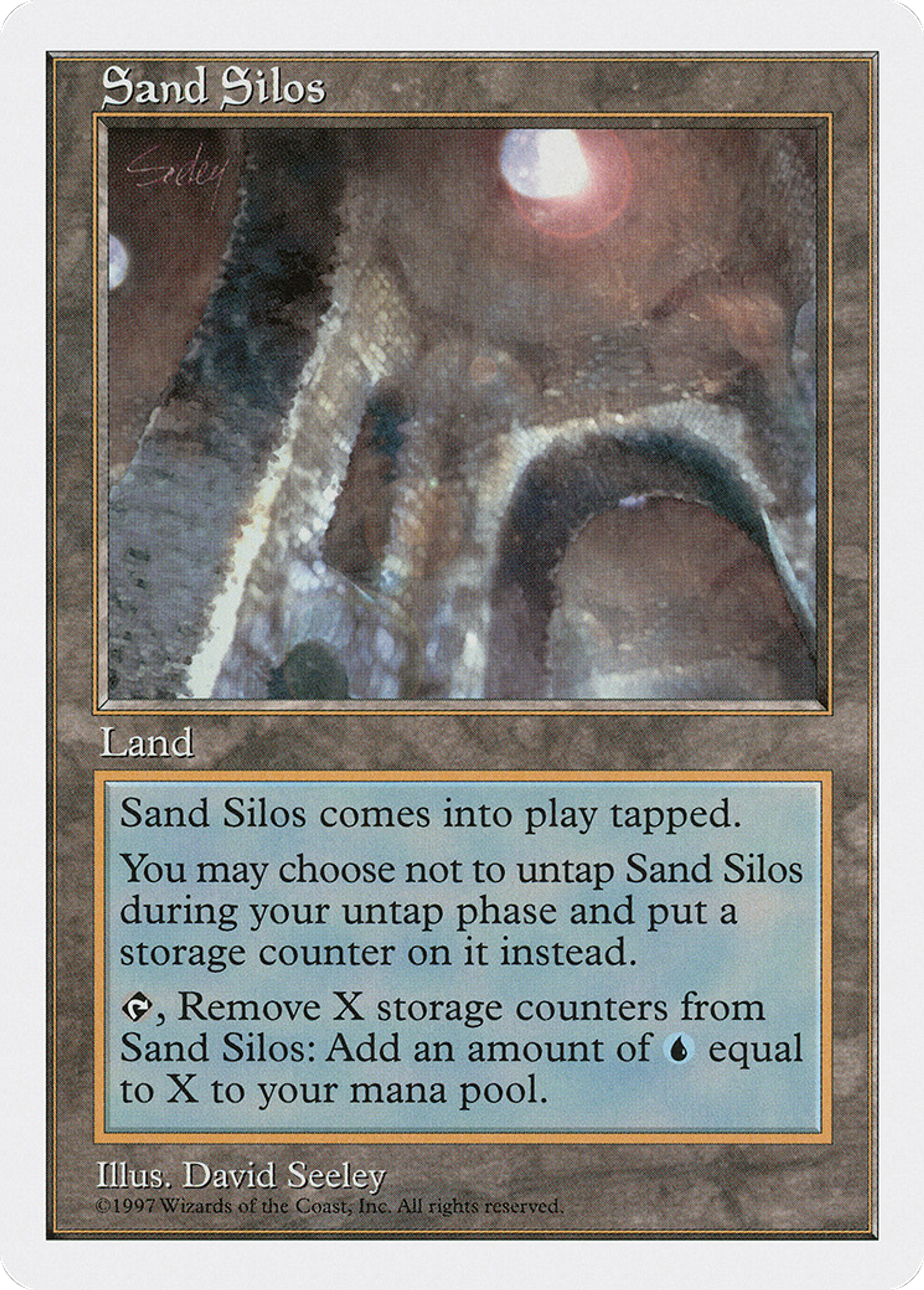 Sand Silos — Fifth Edition — Magic: The Gathering