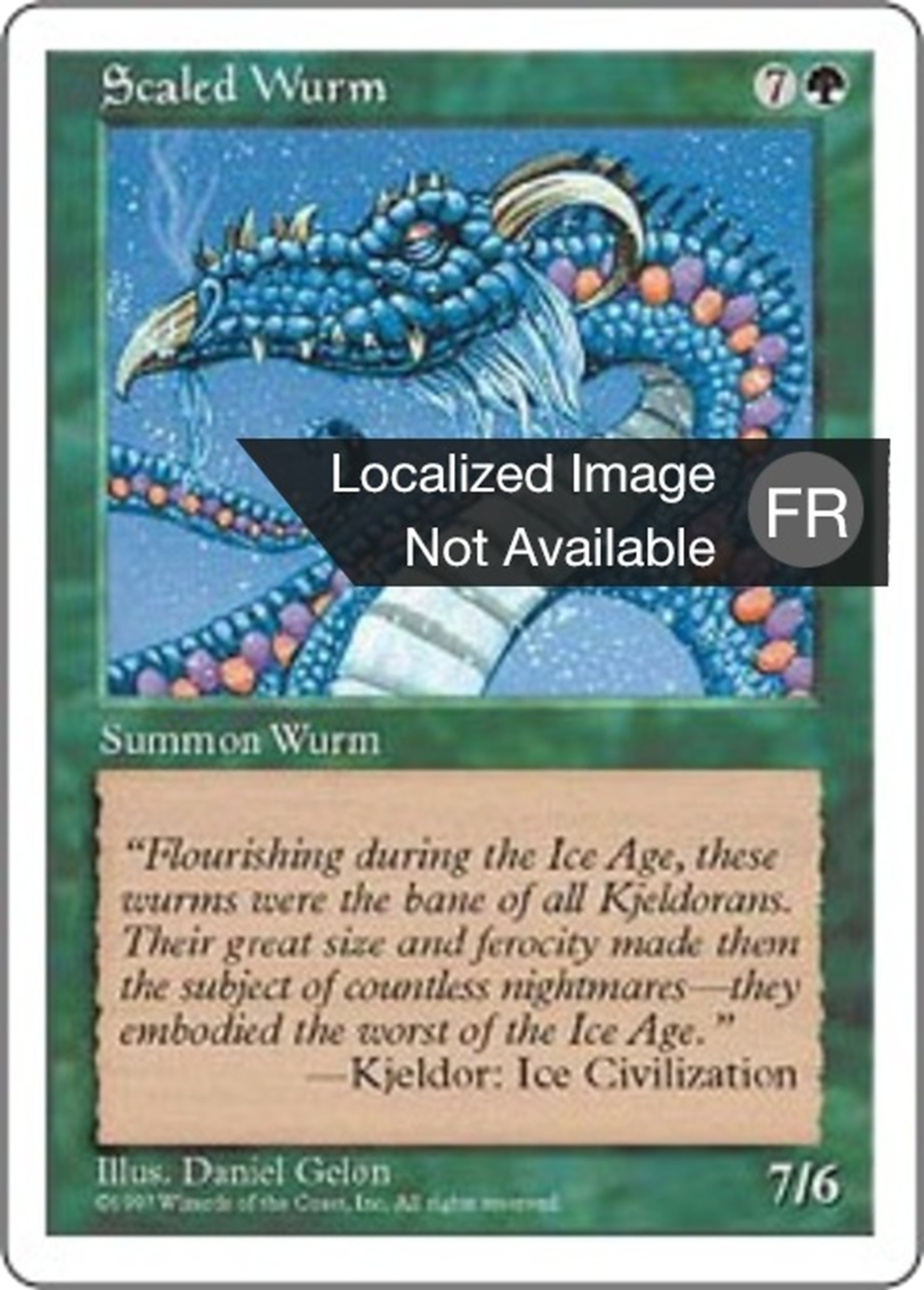 Guivre écailleuse — Fifth Edition — Magic: The Gathering