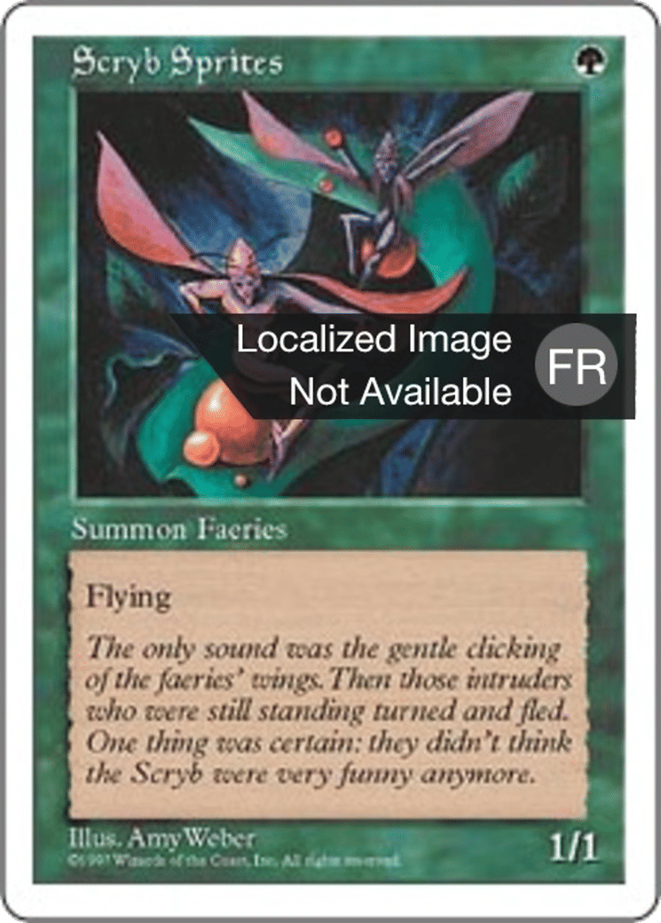 Farfadets de la scrutaie — Fifth Edition — Magic: The Gathering