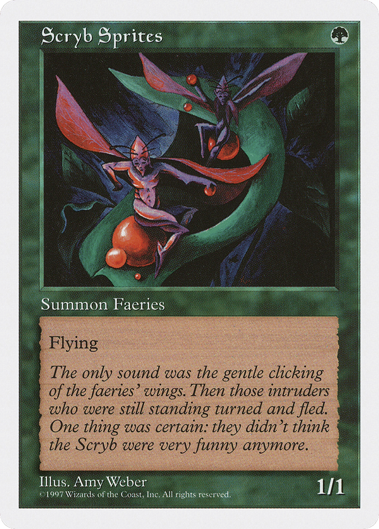 Scryb Sprites — Fifth Edition — Magic: The Gathering