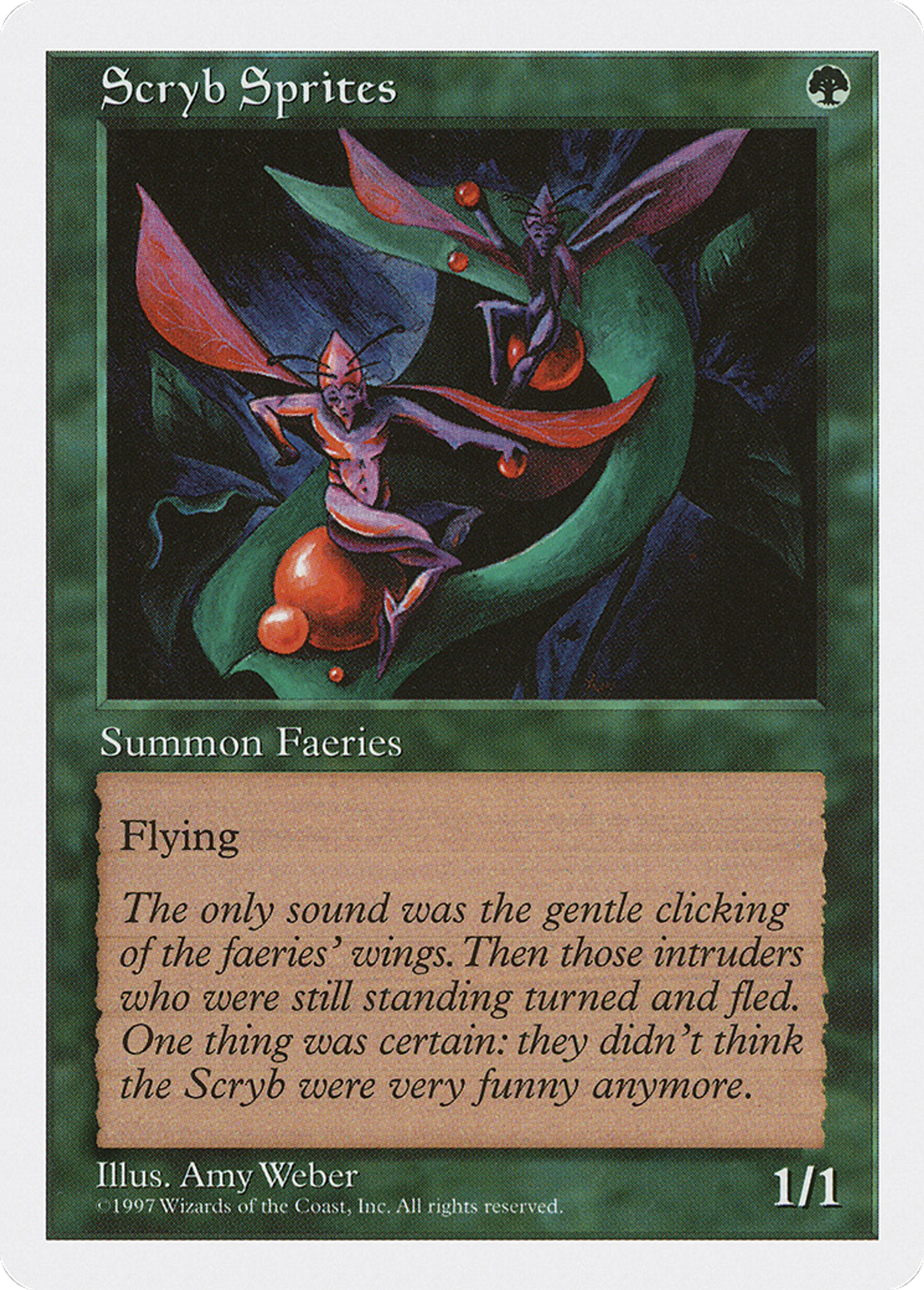 Scryb Sprites — Fifth Edition — Magic: The Gathering