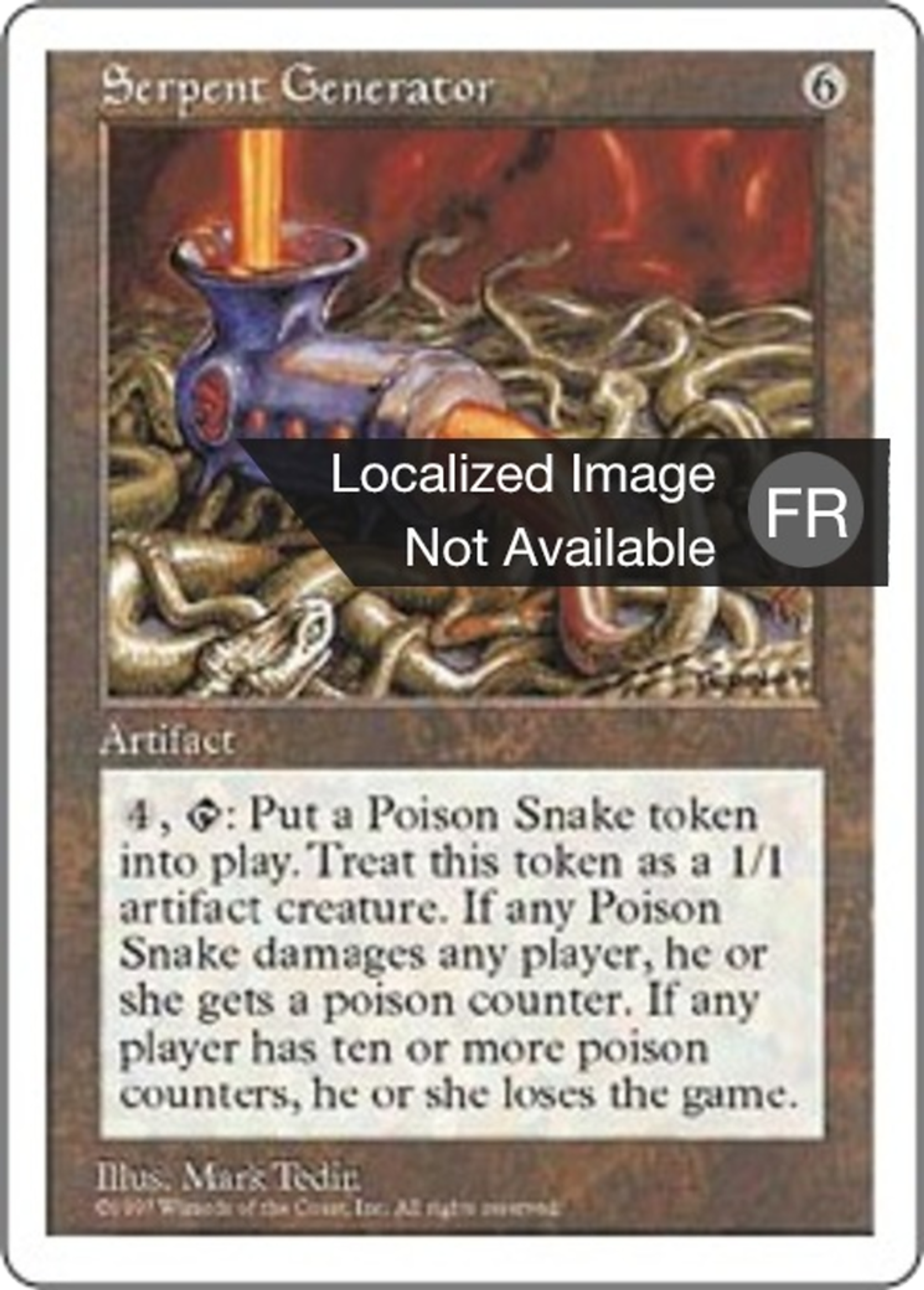 Générateur de serpents — Fifth Edition — Magic: The Gathering