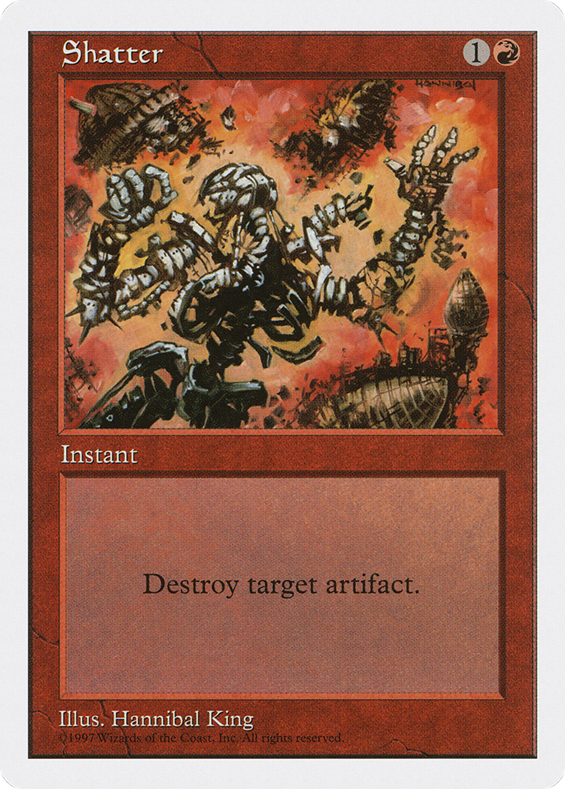 Shatter — Fifth Edition — Magic: The Gathering