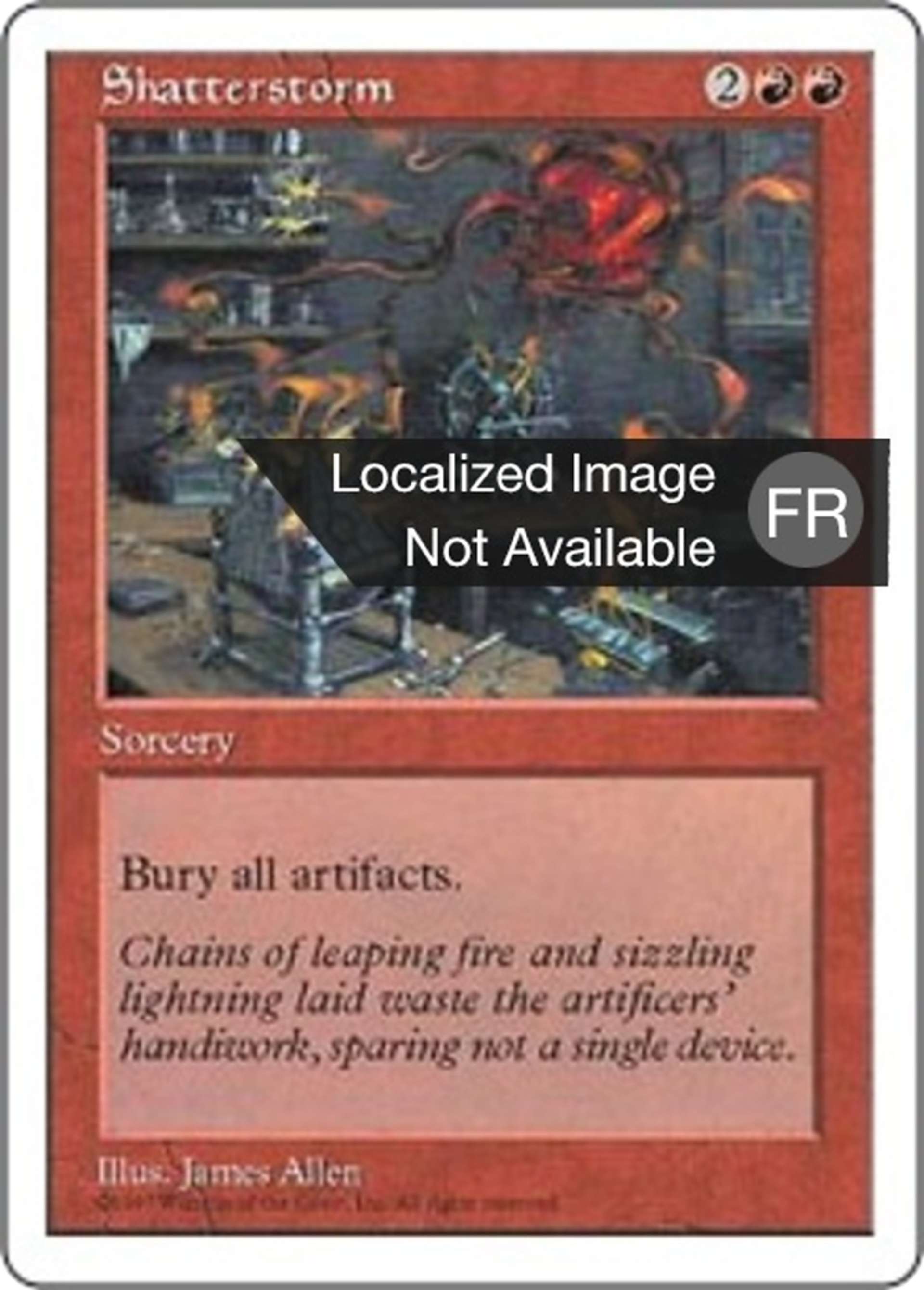 Tempête fracassante — Fifth Edition — Magic: The Gathering