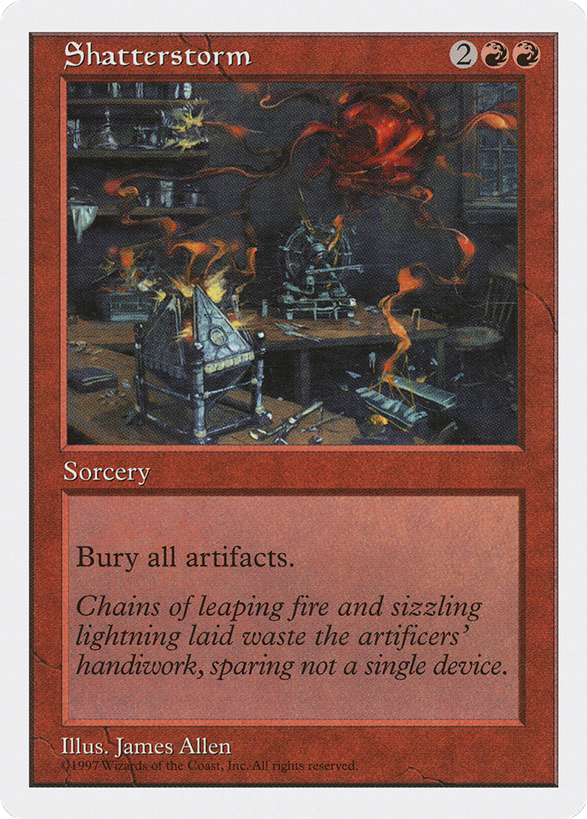 Shatterstorm — Fifth Edition — Magic: The Gathering