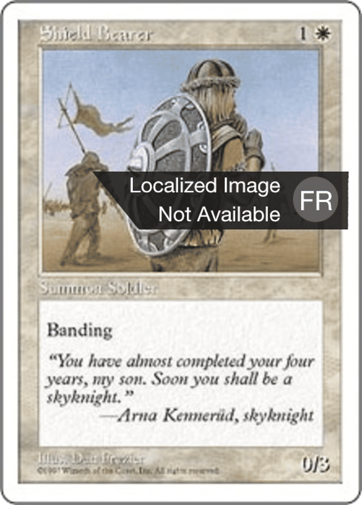 Porteur de bouclier — Fifth Edition — Magic: The Gathering
