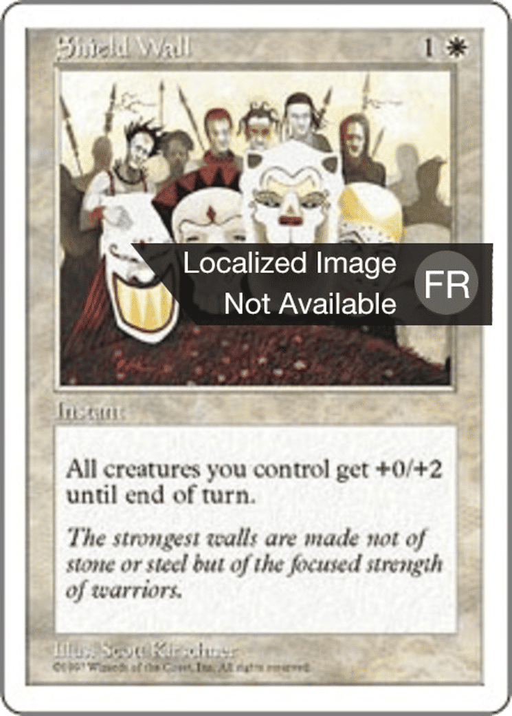 Front de boucliers — Fifth Edition — Magic: The Gathering