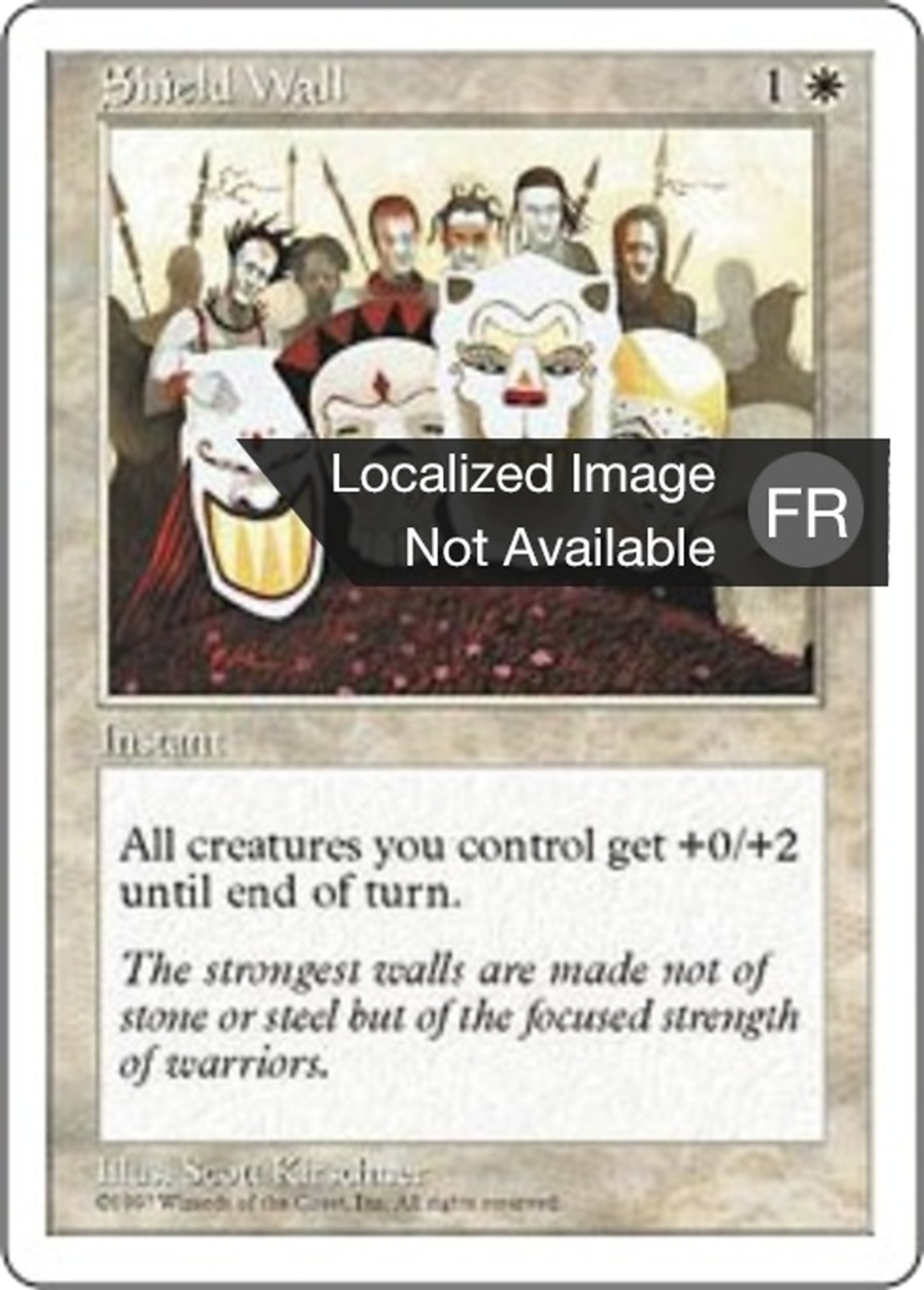 Front de boucliers — Fifth Edition — Magic: The Gathering