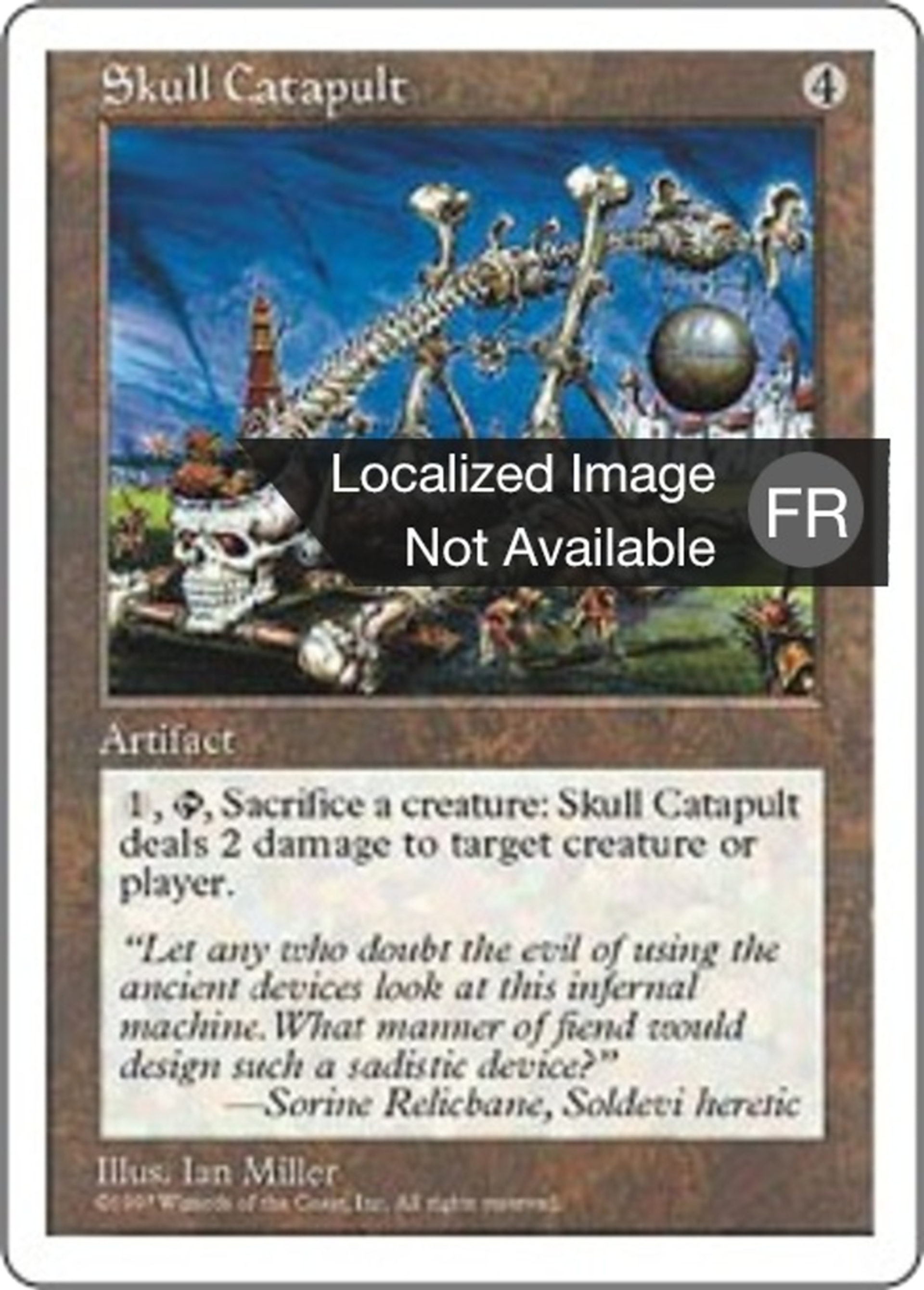 Catapulte des crânes — Fifth Edition — Magic: The Gathering