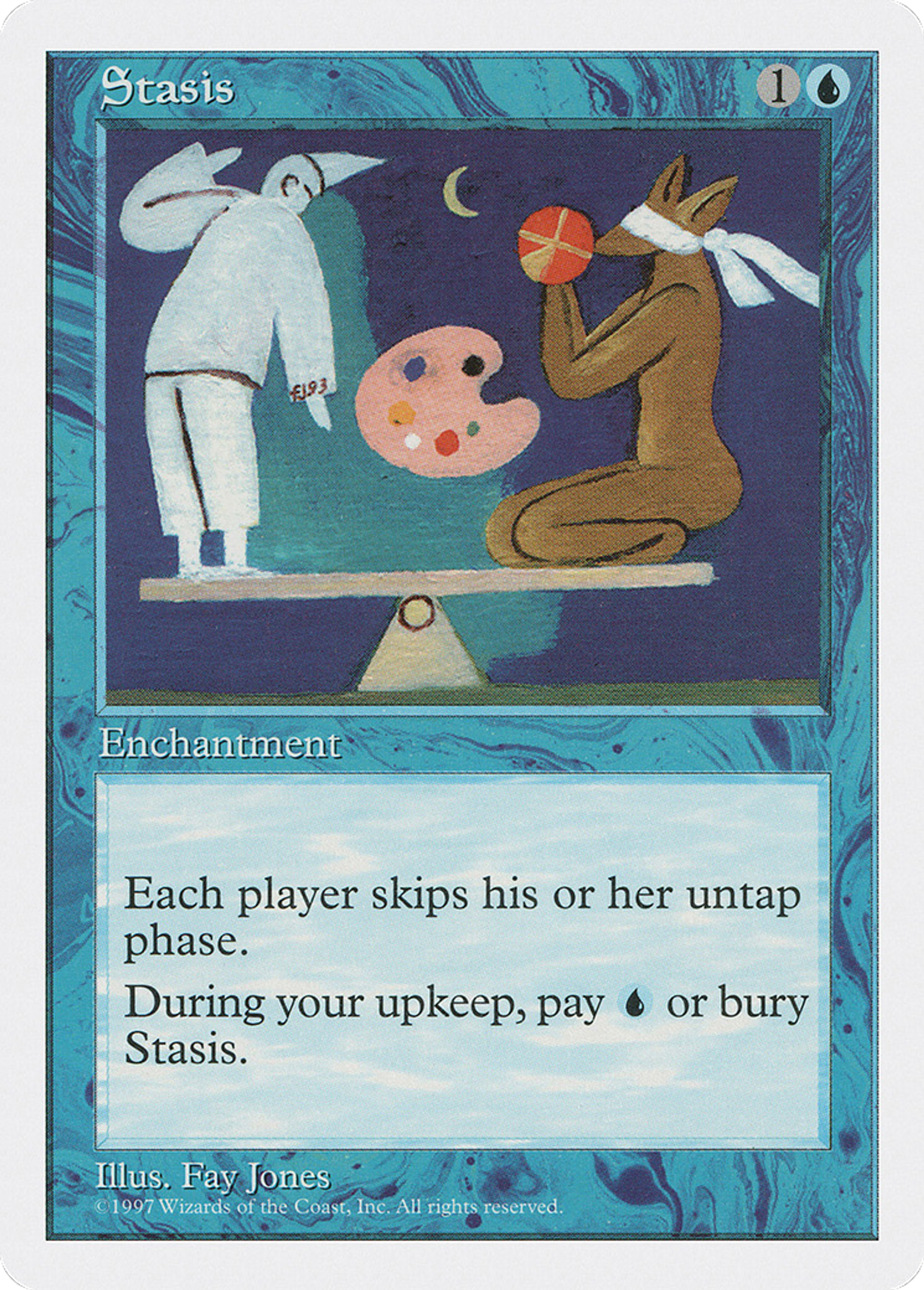 Stasis — Fifth Edition — Magic: The Gathering