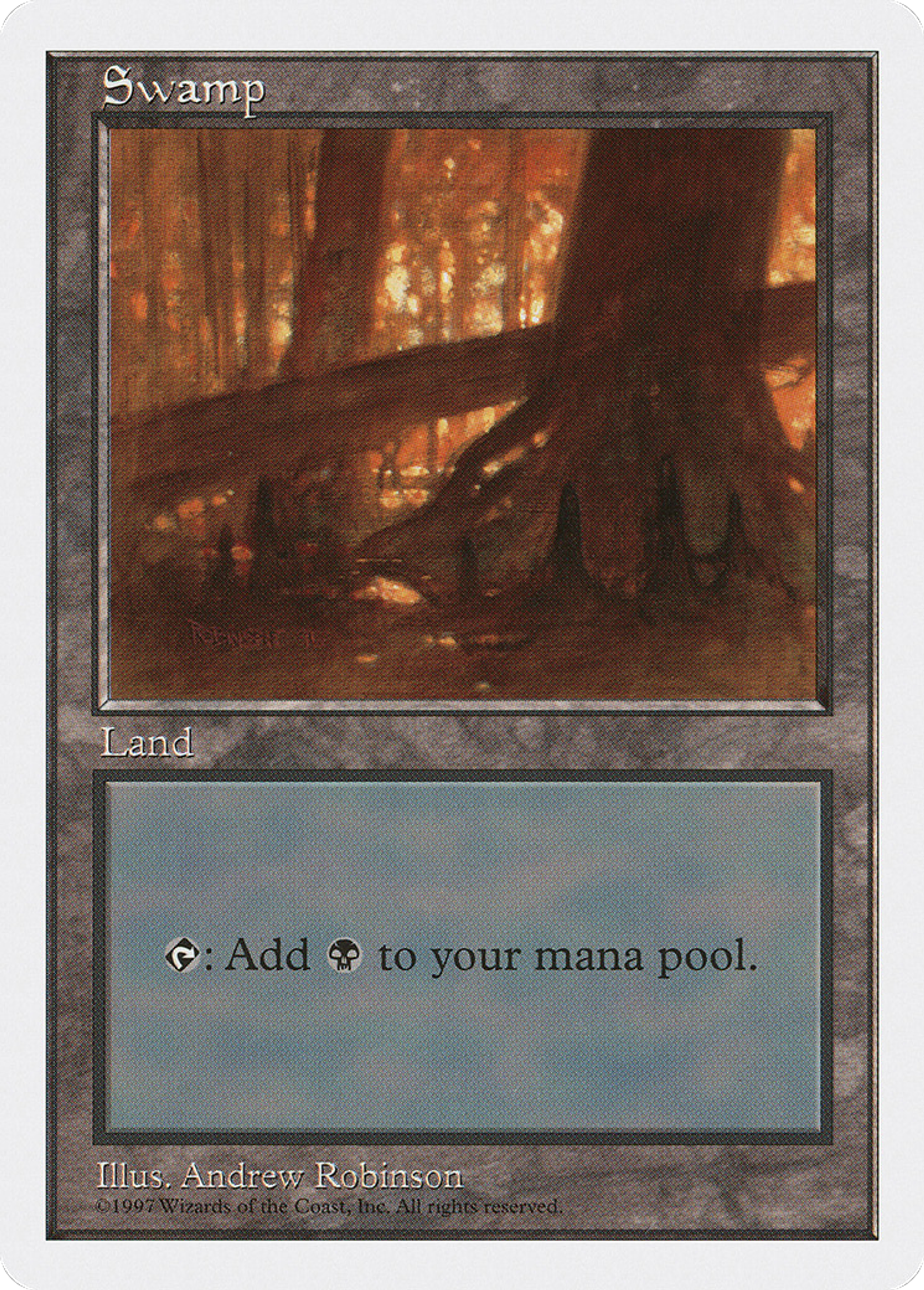 Swamp — Fifth Edition — Magic: The Gathering