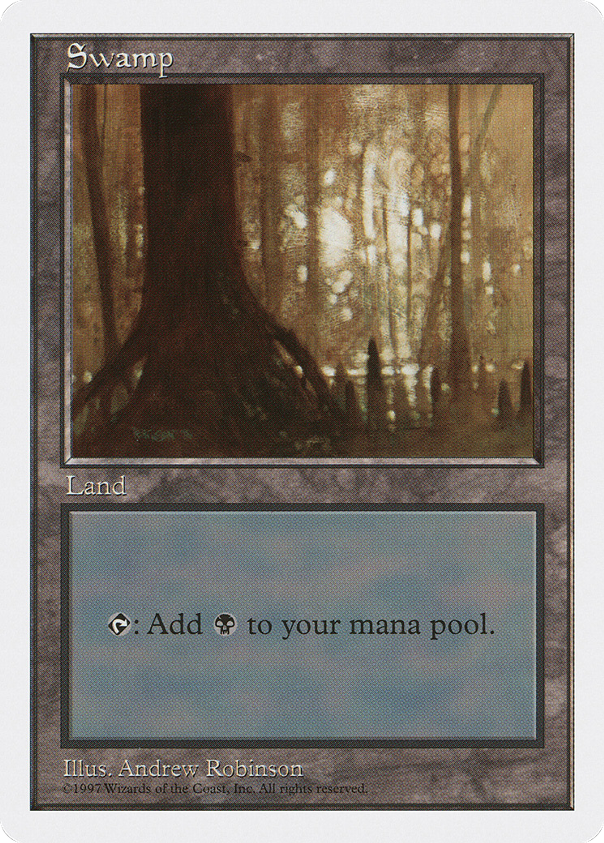 Swamp — Fifth Edition — Magic: The Gathering