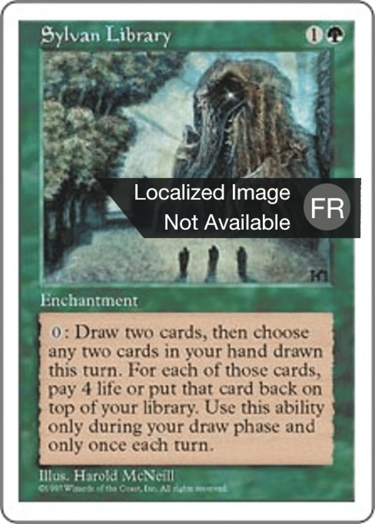Bibliothèque sylvestre — Fifth Edition — Magic: The Gathering