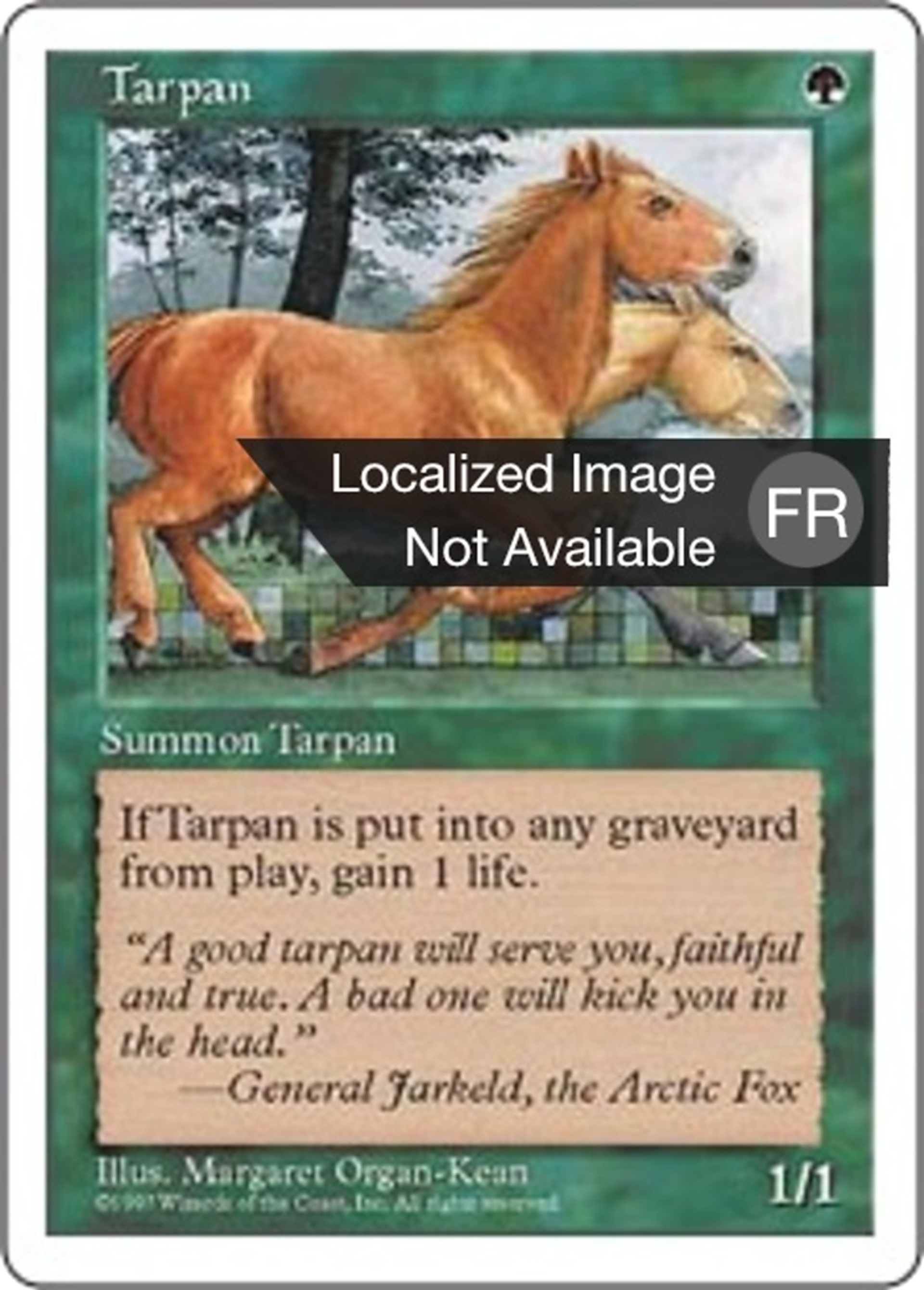 Tarpan — Fifth Edition — Magic: The Gathering