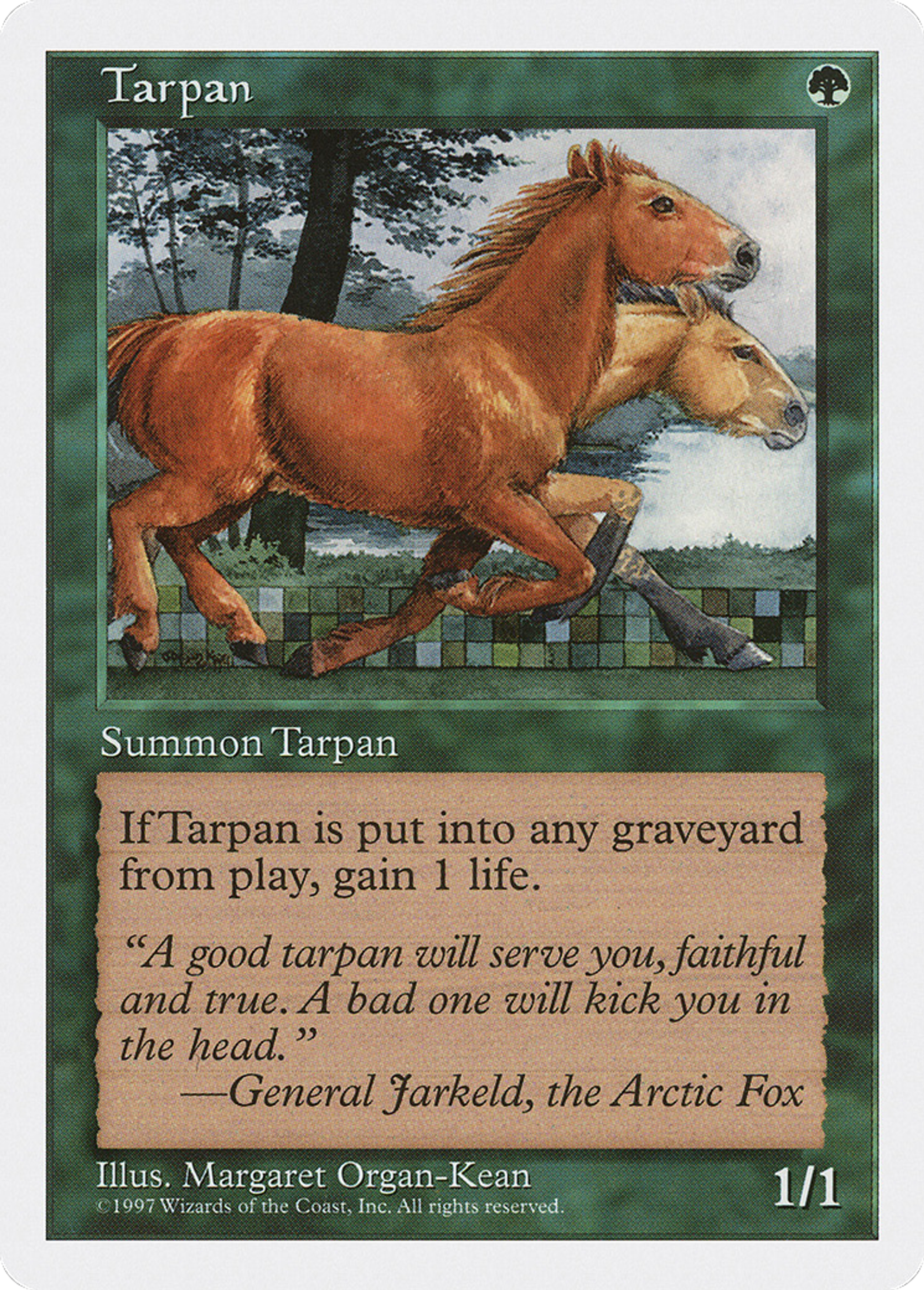 Tarpan — Fifth Edition — Magic: The Gathering