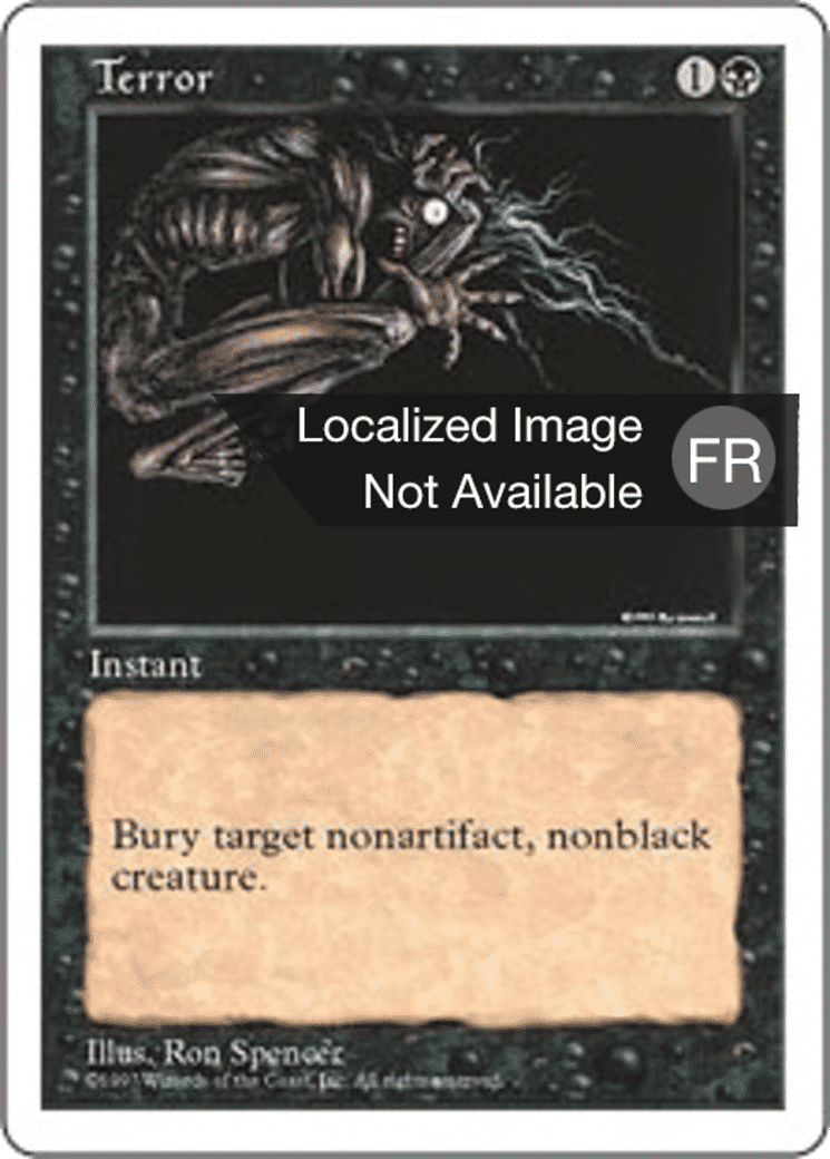 Terreur — Fifth Edition — Magic: The Gathering