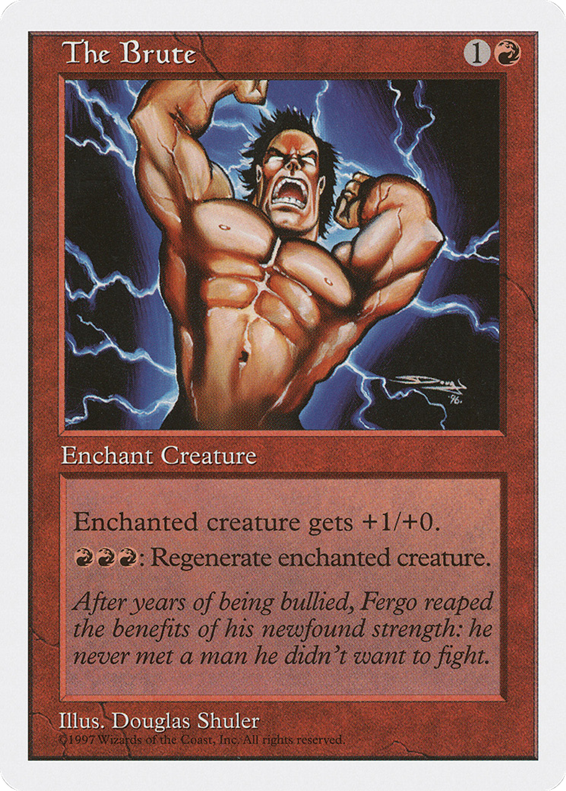 The Brute — Fifth Edition — Magic: The Gathering