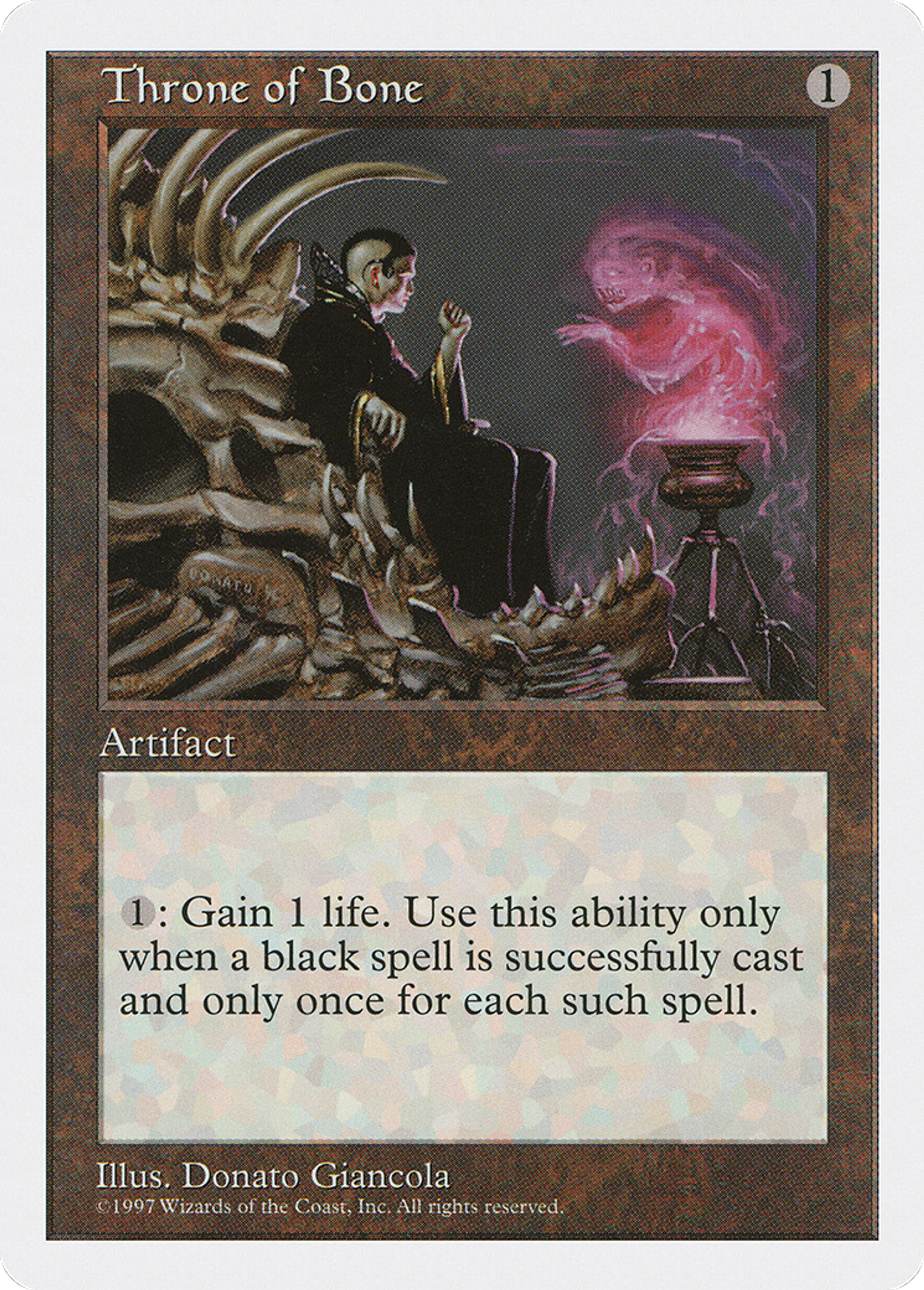 Throne of Bone — Fifth Edition — Magic: The Gathering