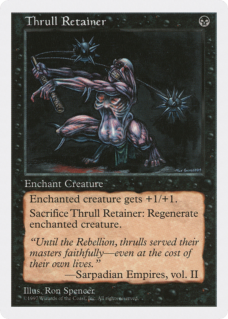 Thrull Retainer — Fifth Edition — Magic: The Gathering