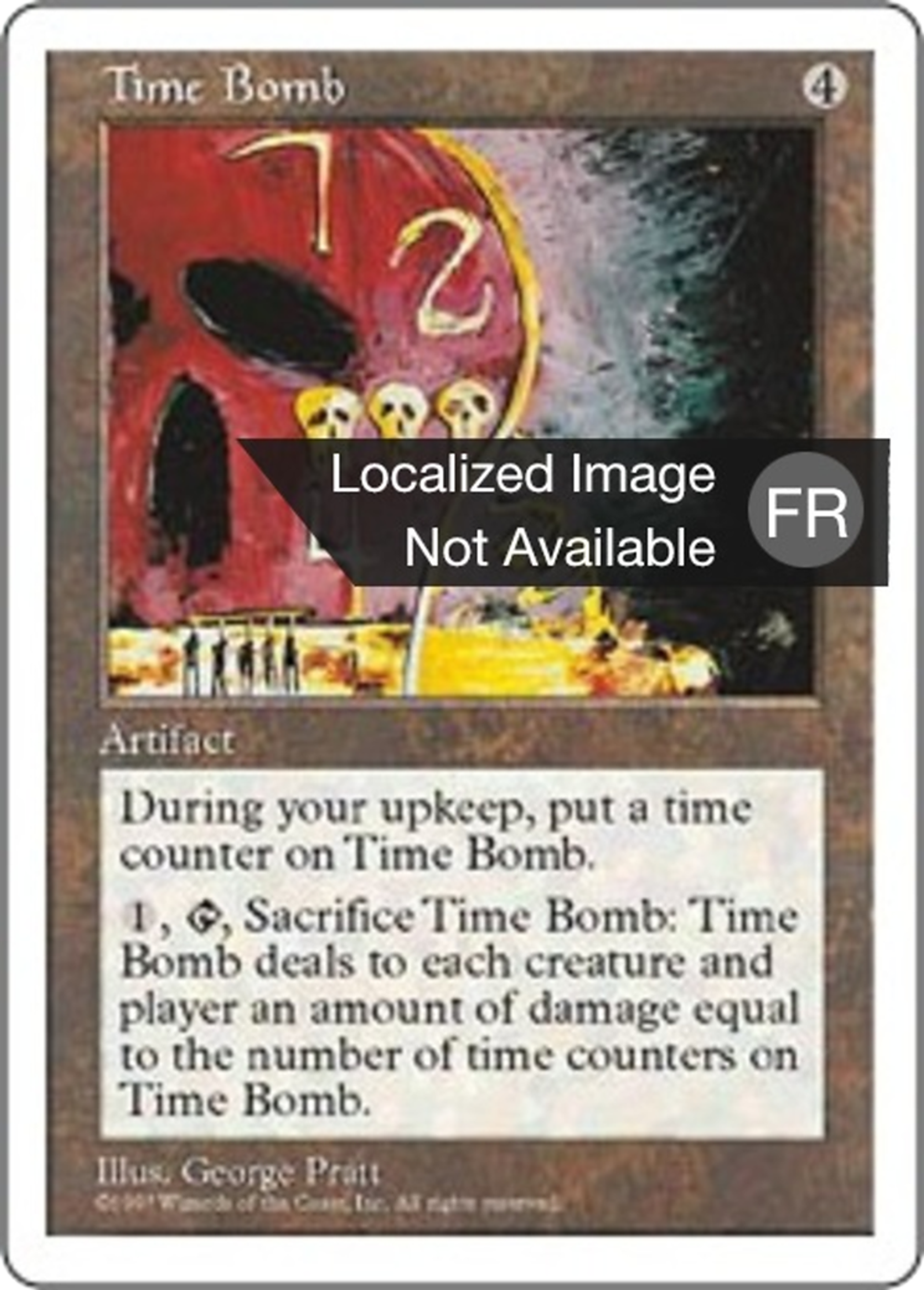 Bombe temporelle — Fifth Edition — Magic: The Gathering
