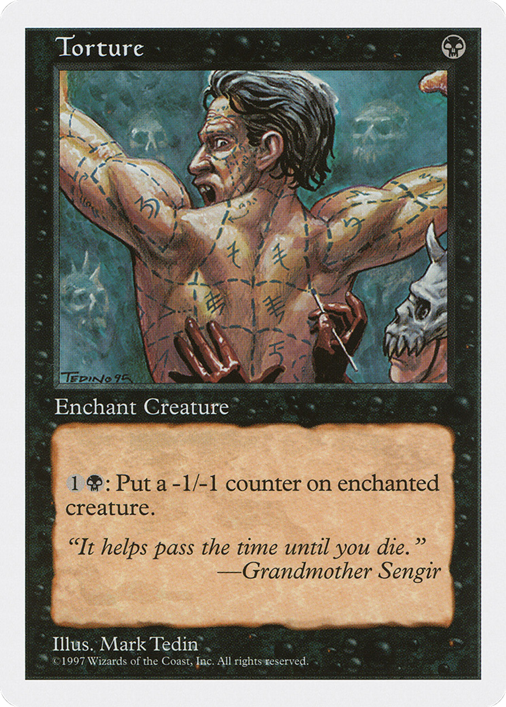 Torture — Fifth Edition — Magic: The Gathering