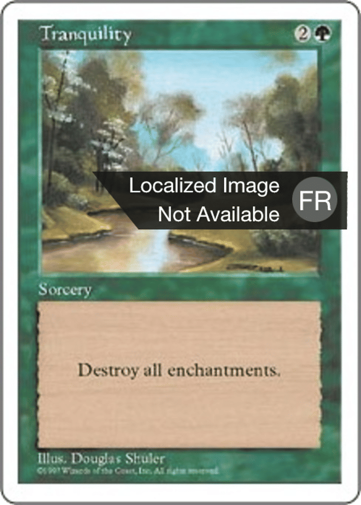 Tranquillité — Fifth Edition — Magic: The Gathering