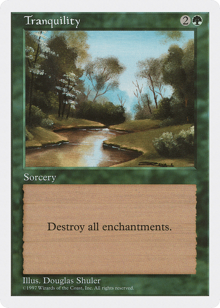 Tranquility — Fifth Edition — Magic: The Gathering