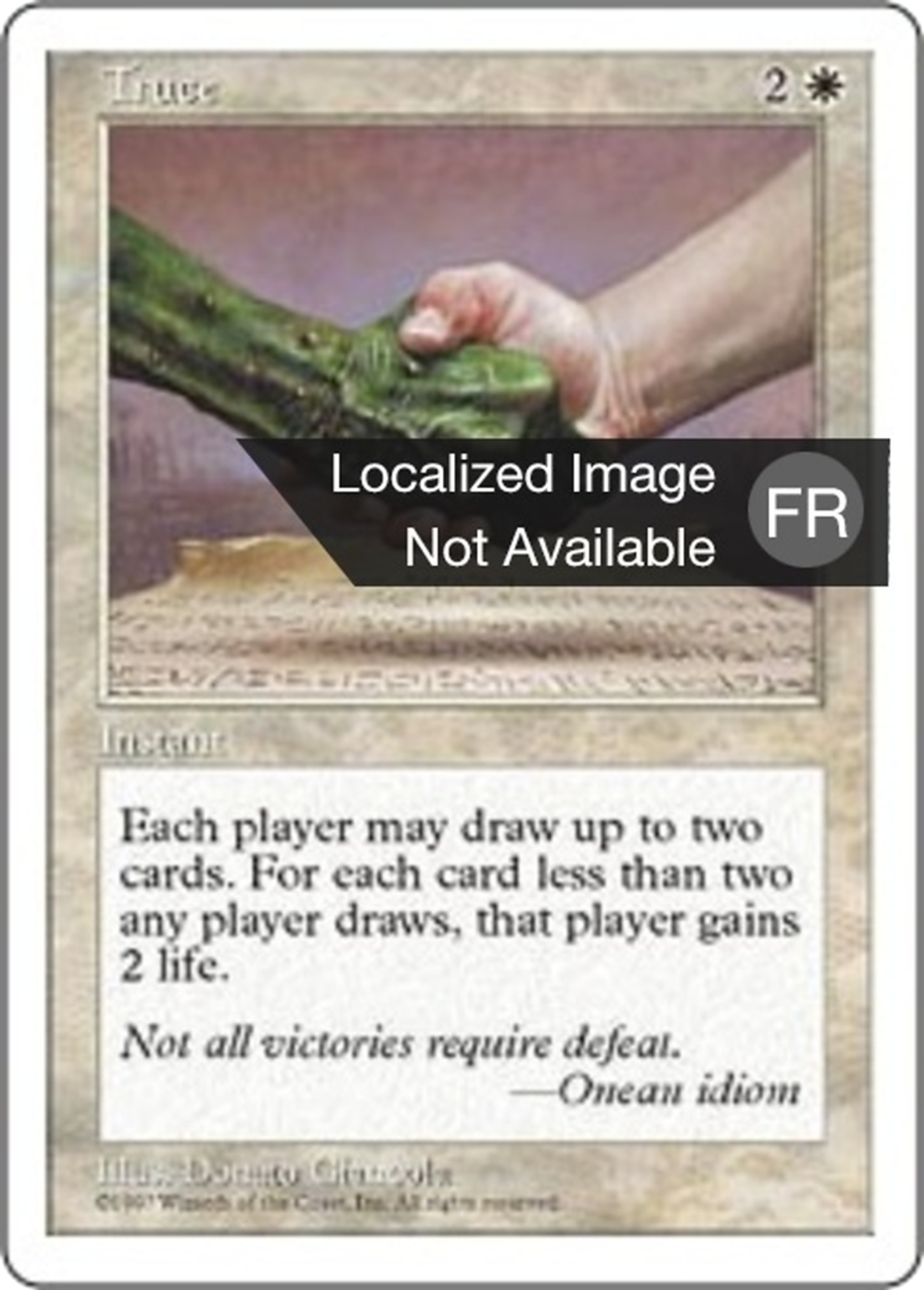 Trêve — Fifth Edition — Magic: The Gathering