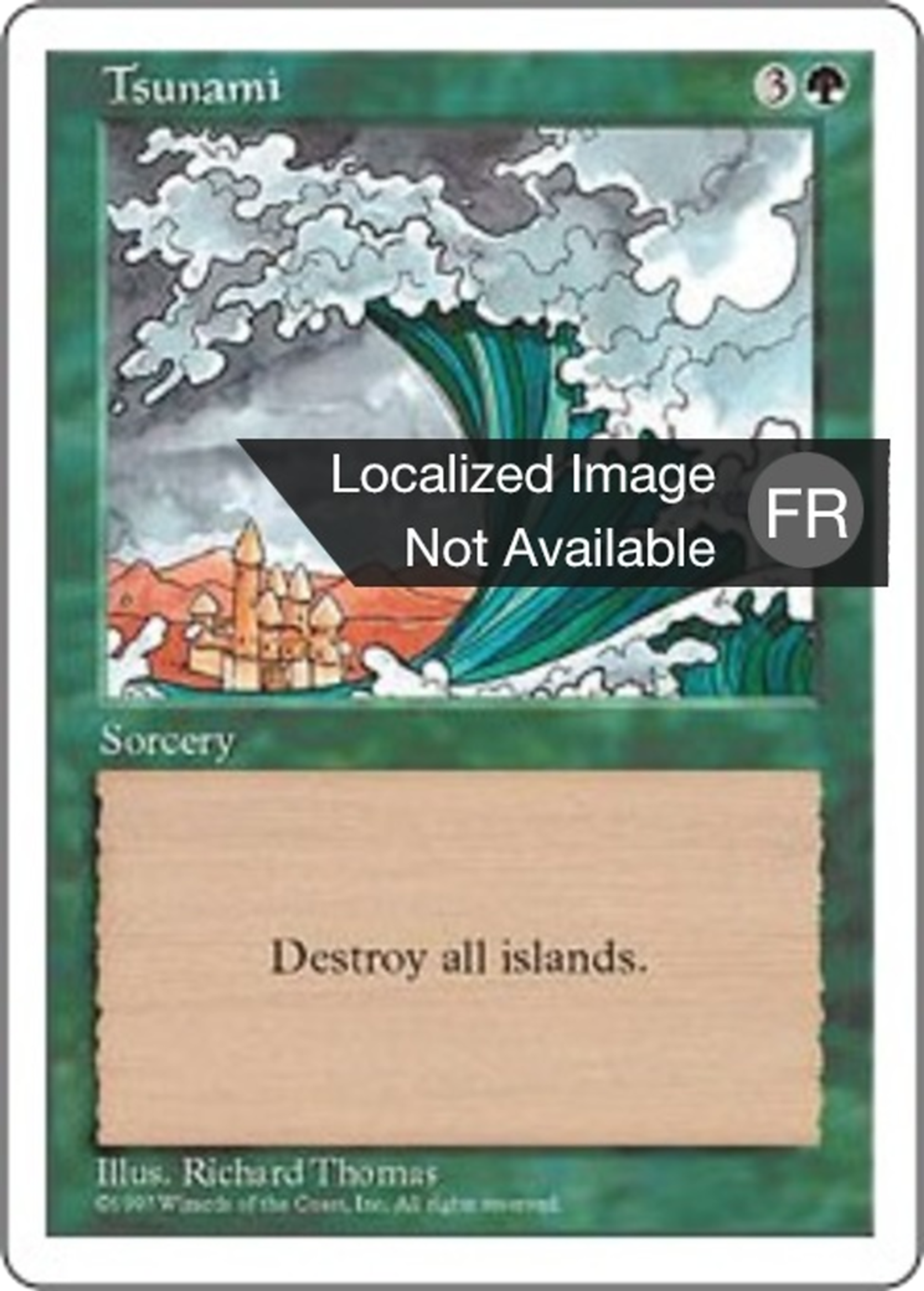 Tsunami — Fifth Edition — Magic: The Gathering