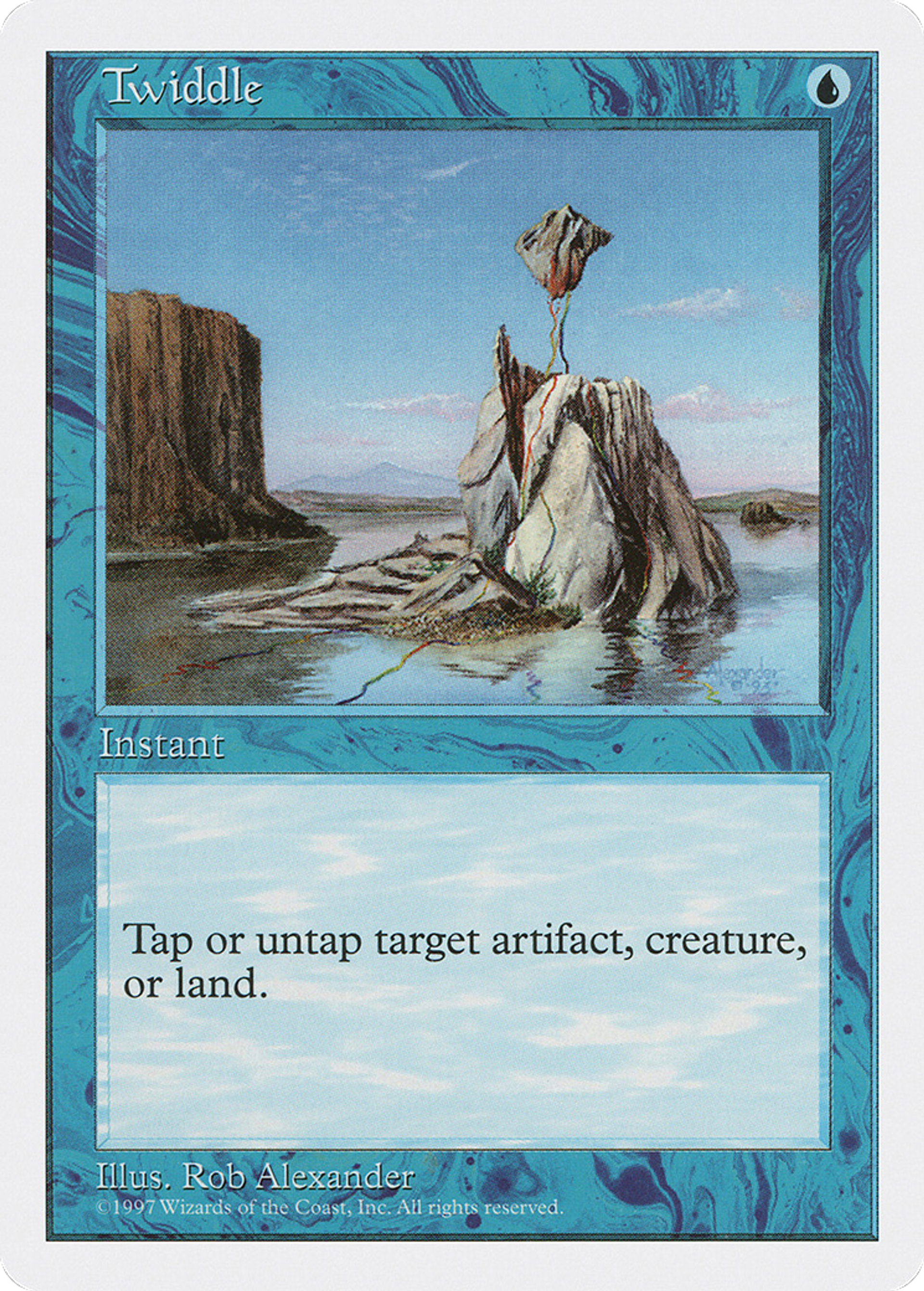 Twiddle — Fifth Edition — Magic: The Gathering