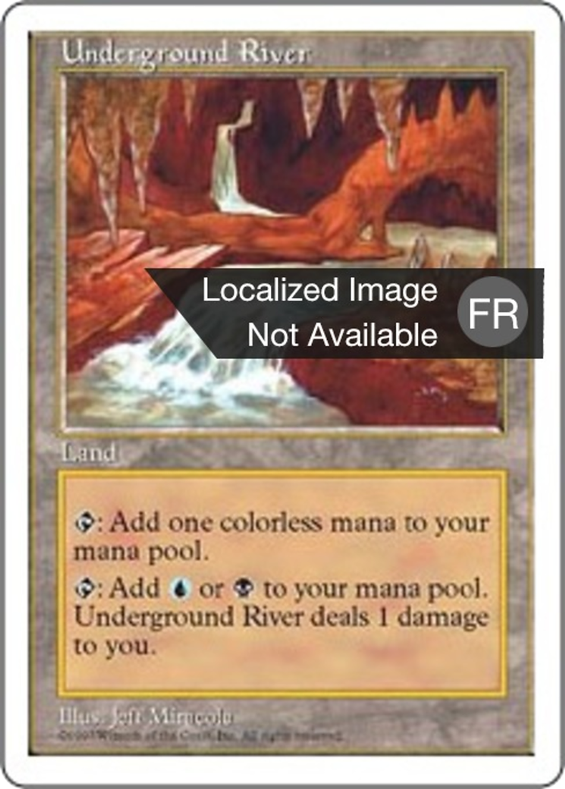 Rivière souterraine — Fifth Edition — Magic: The Gathering