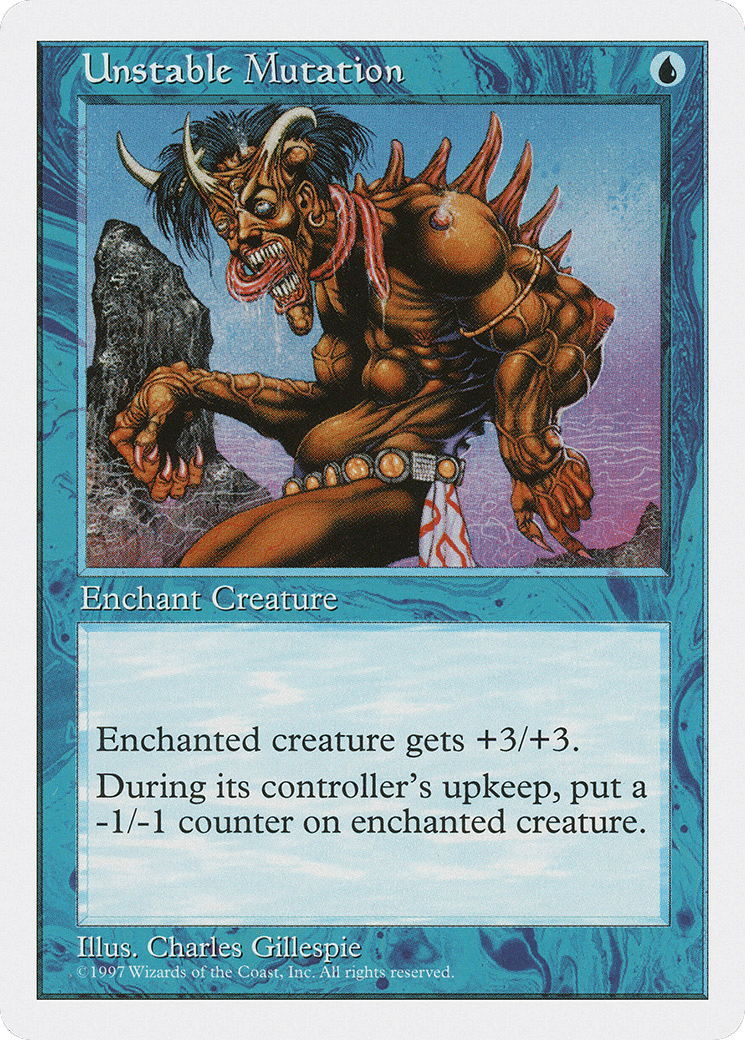 Unstable Mutation — Fifth Edition — Magic: The Gathering