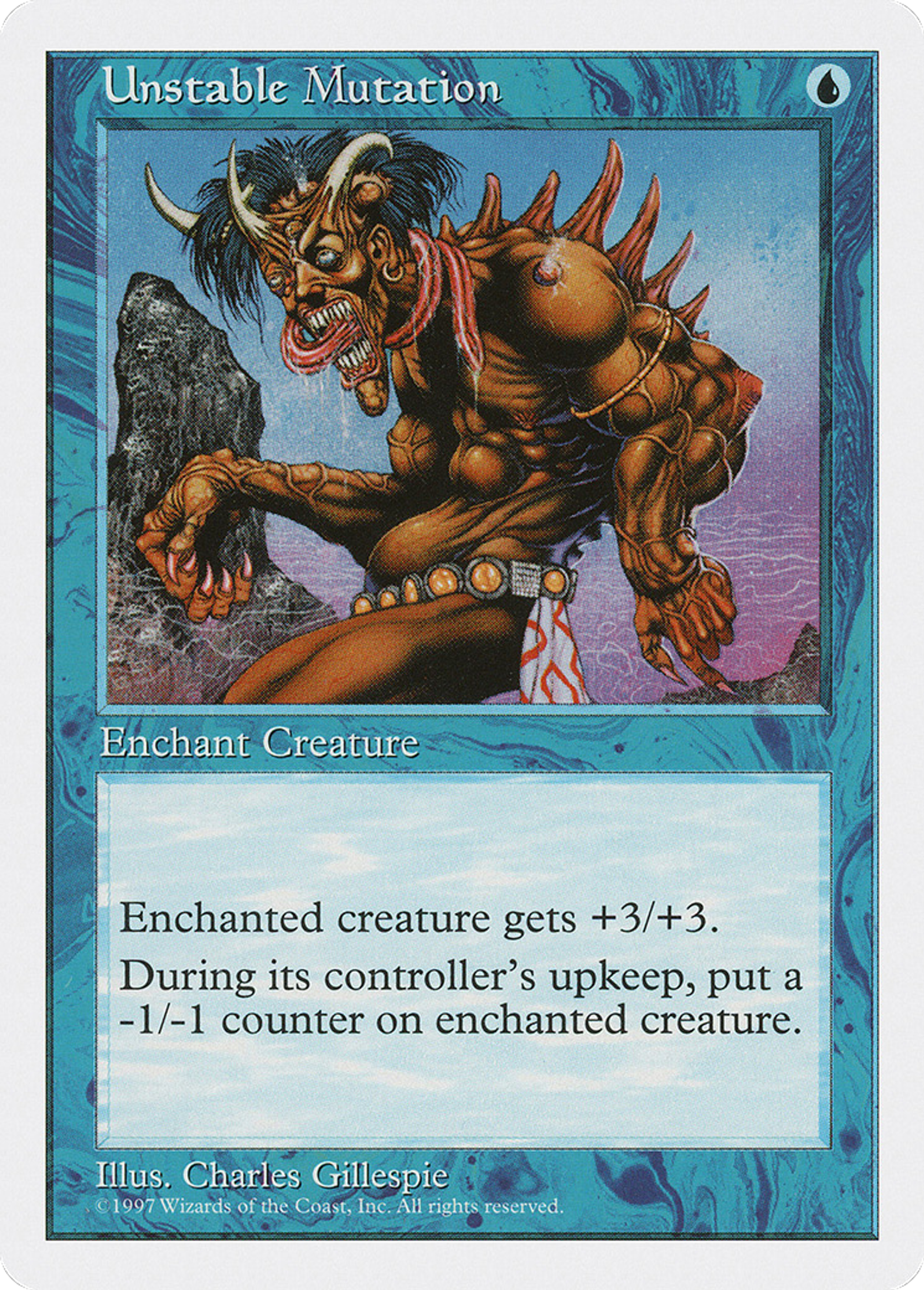 Unstable Mutation — Fifth Edition — Magic: The Gathering