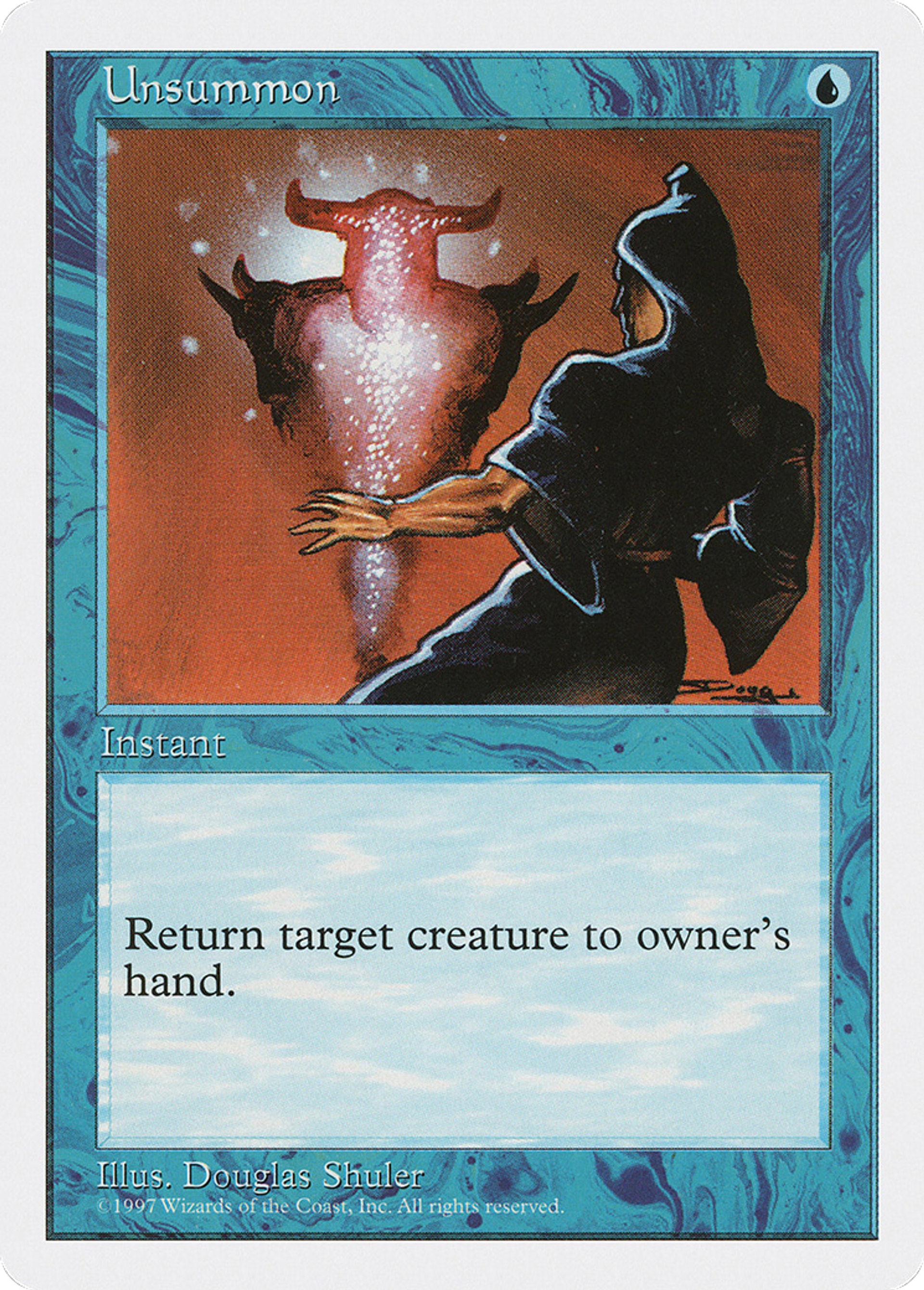 Unsummon — Fifth Edition — Magic: The Gathering