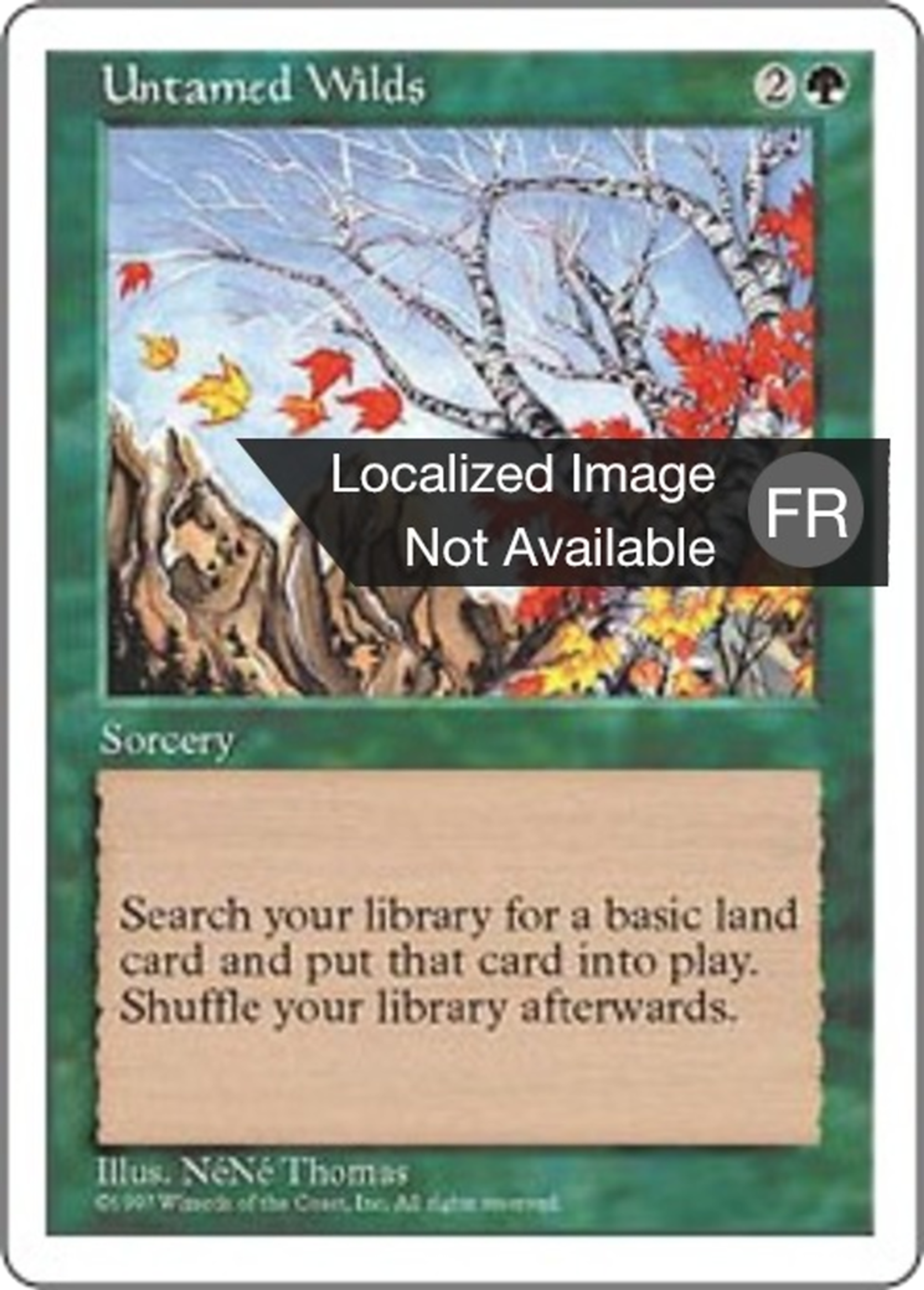 Étendues sauvages — Fifth Edition — Magic: The Gathering
