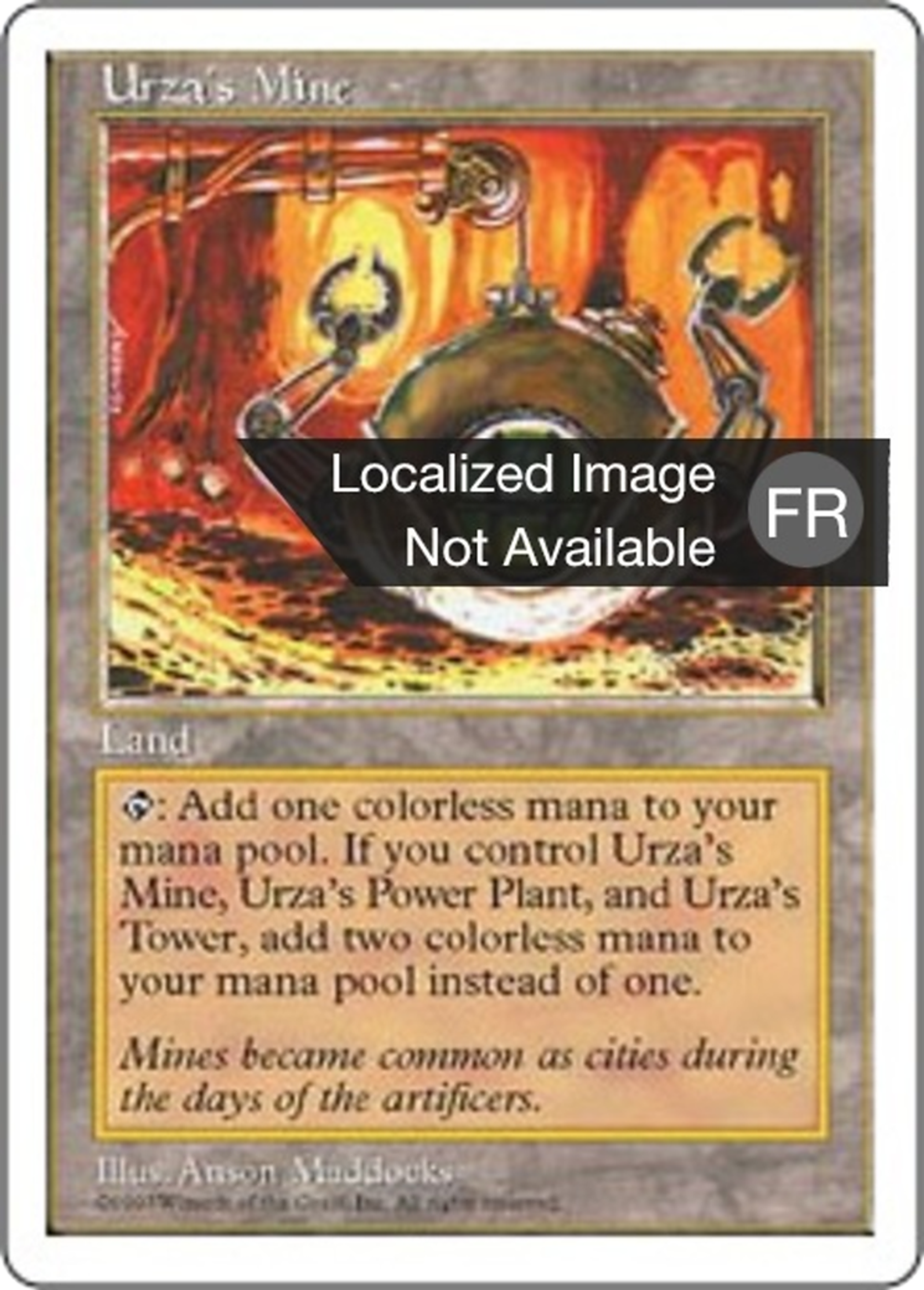 Mine d'Urza — Fifth Edition — Magic: The Gathering