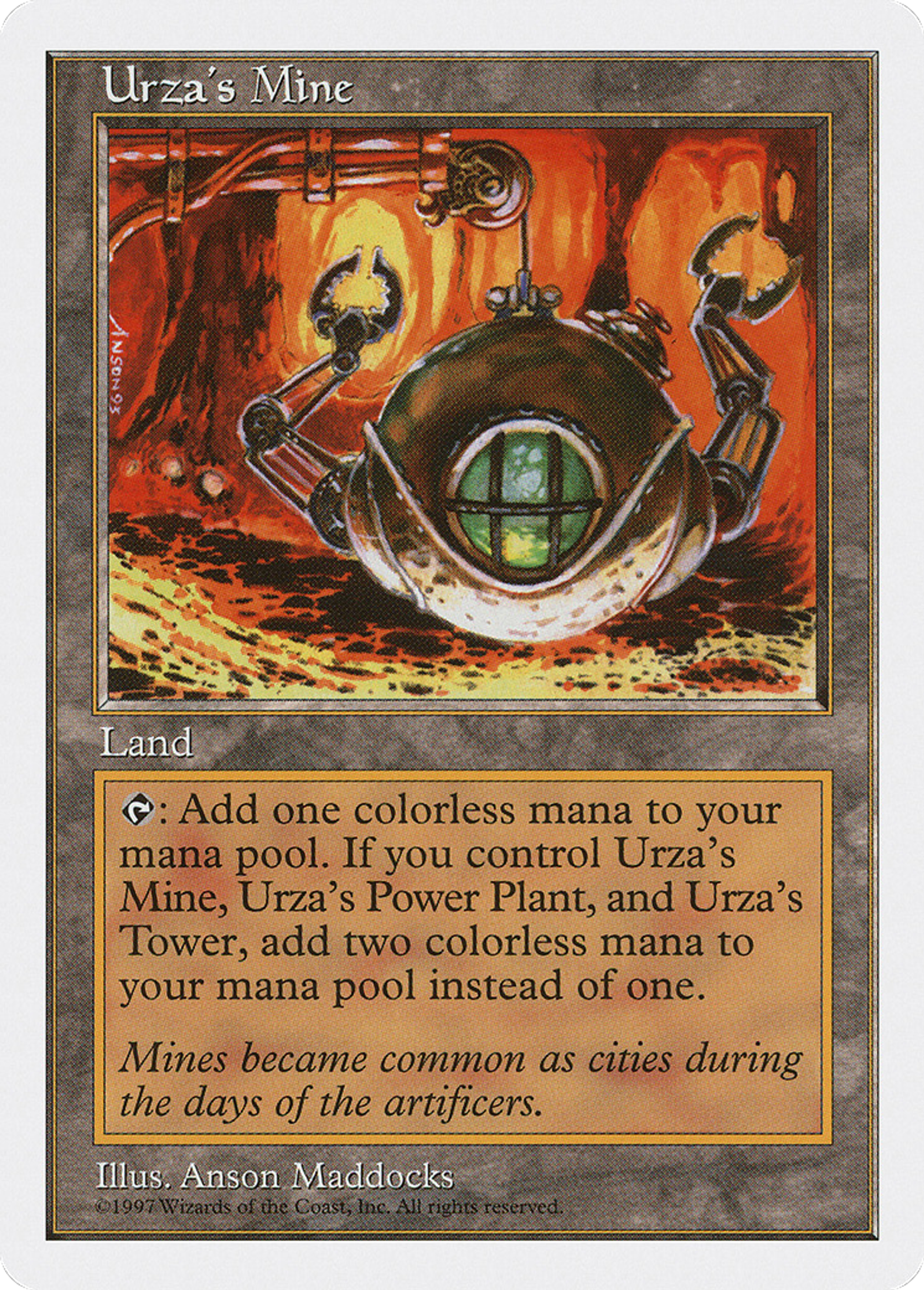 Urza's Mine — Fifth Edition — Magic: The Gathering
