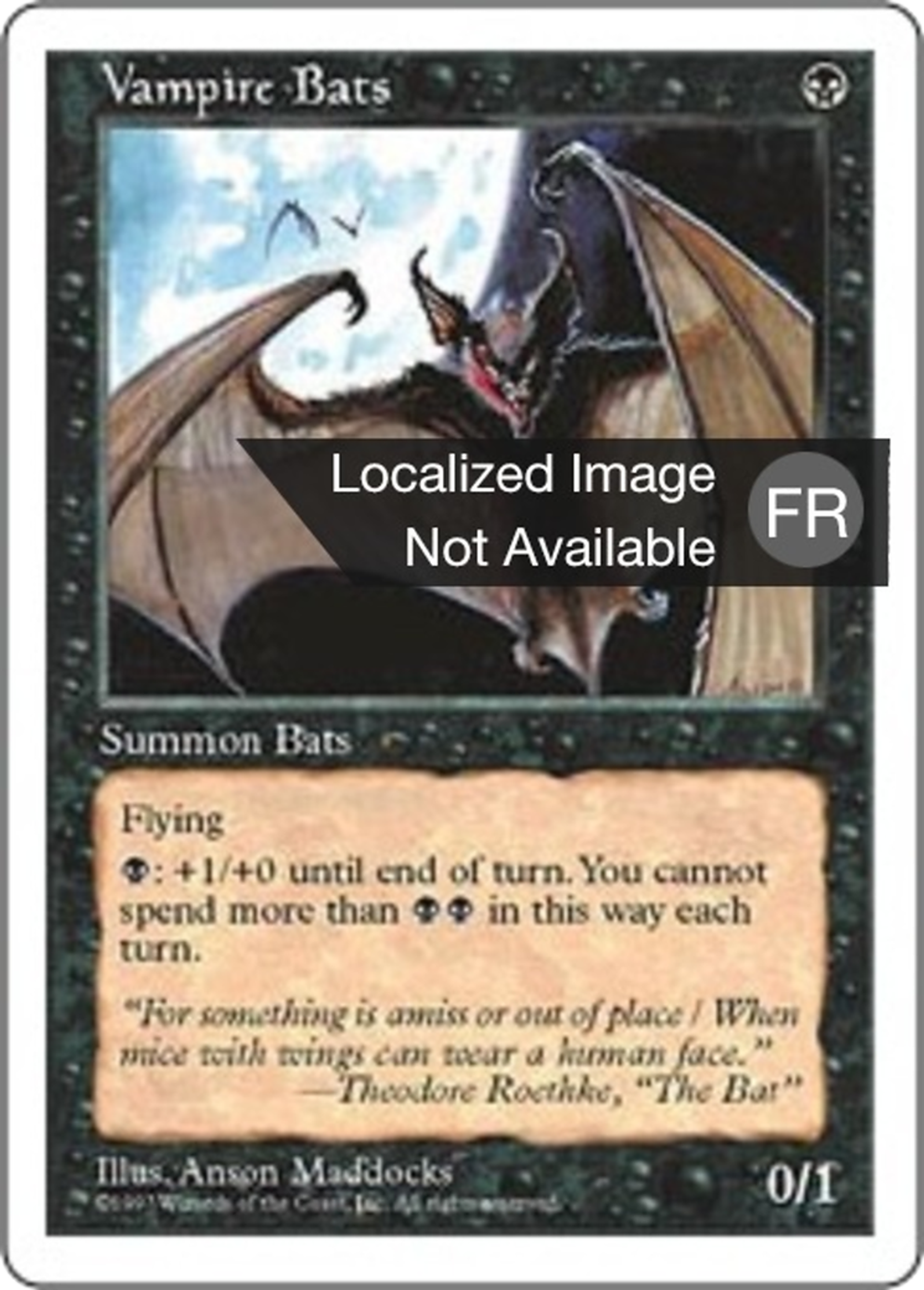 Chauves-souris vampires — Fifth Edition — Magic: The Gathering