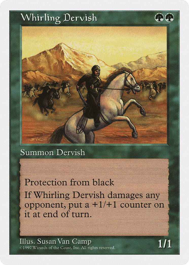 Whirling Dervish — Fifth Edition — Magic: The Gathering