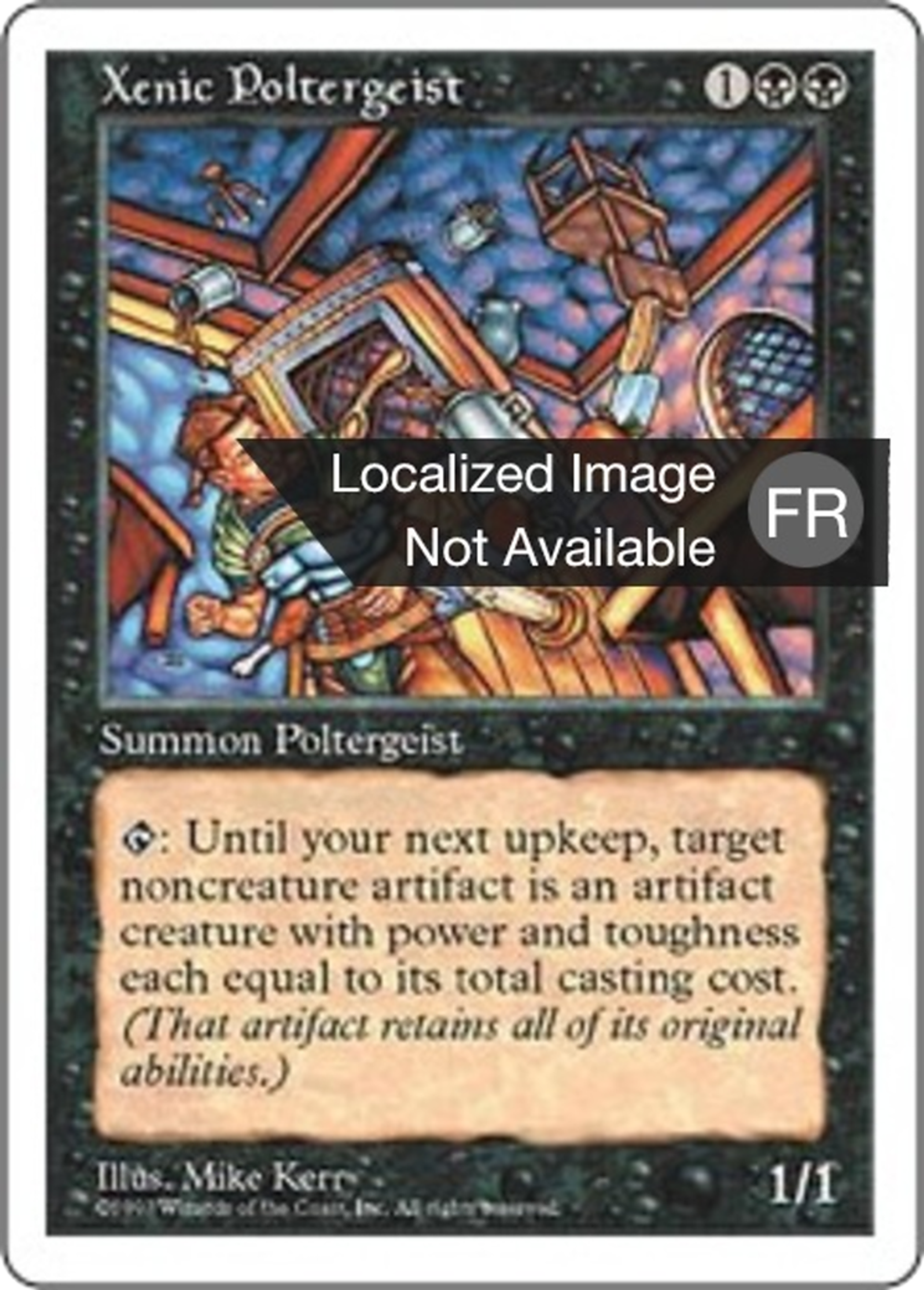 Poltergeist xénique — Fifth Edition — Magic: The Gathering