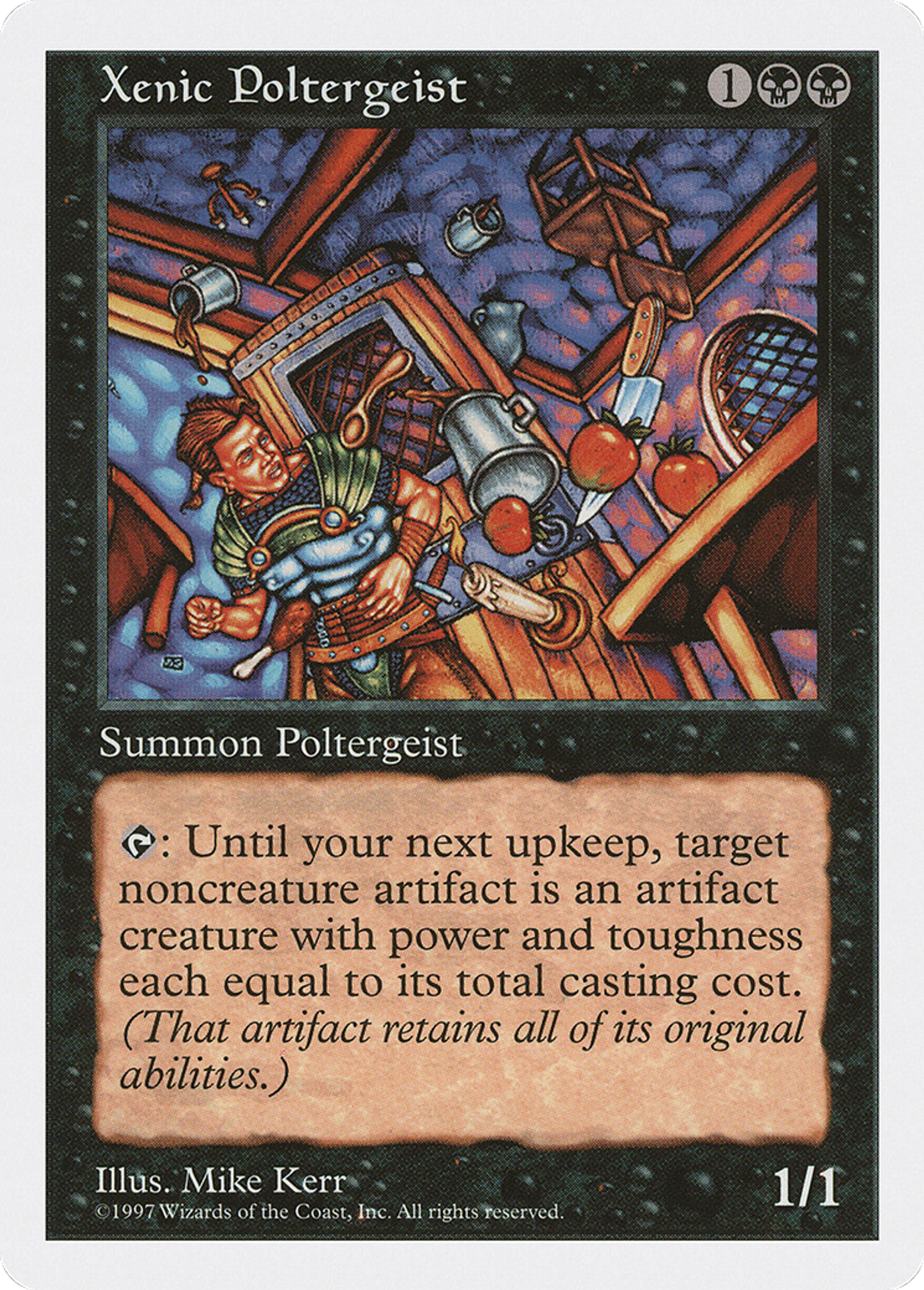 Xenic Poltergeist — Fifth Edition — Magic: The Gathering